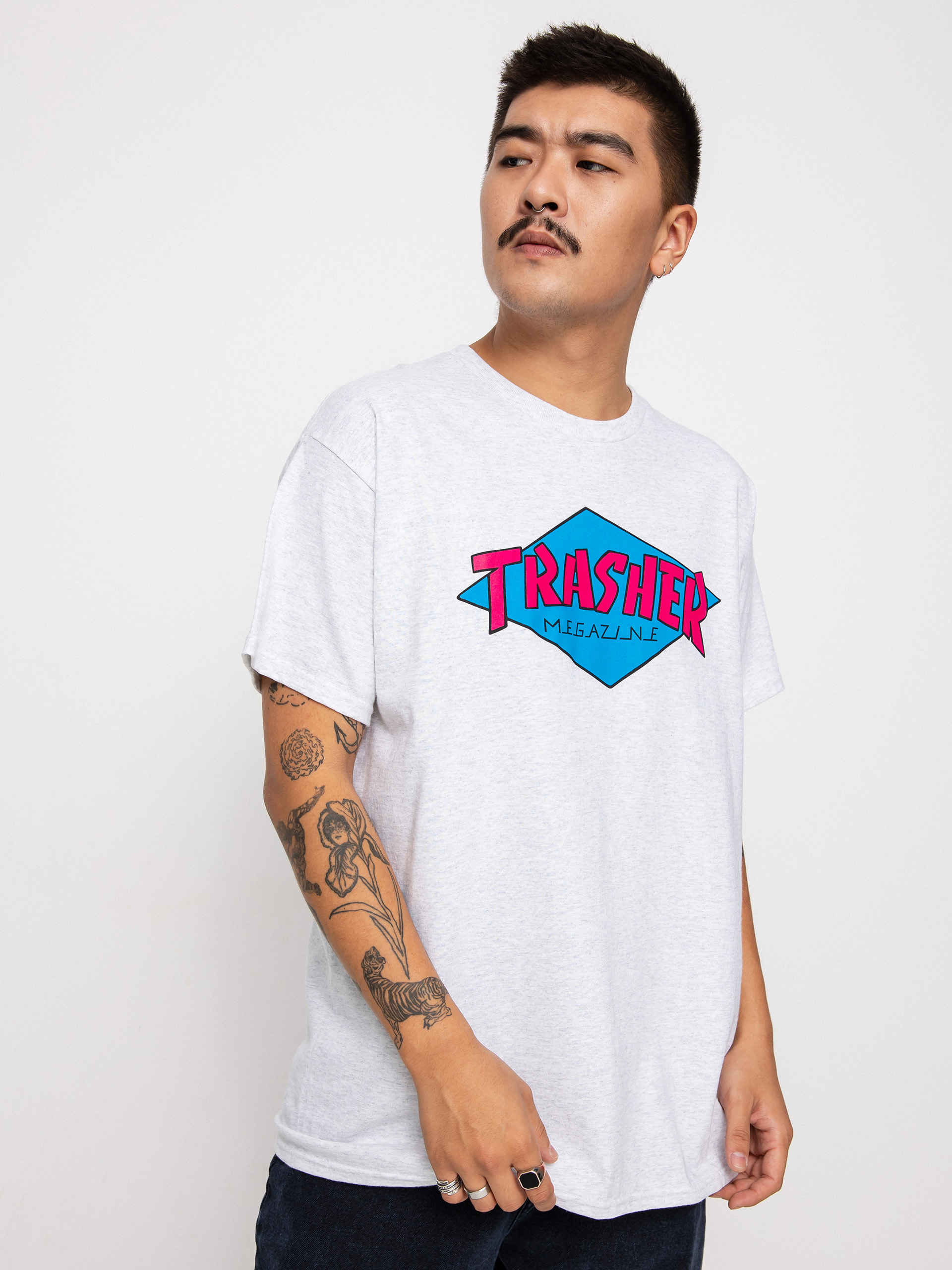 Thrasher Trasher T-shirt (ash grey)