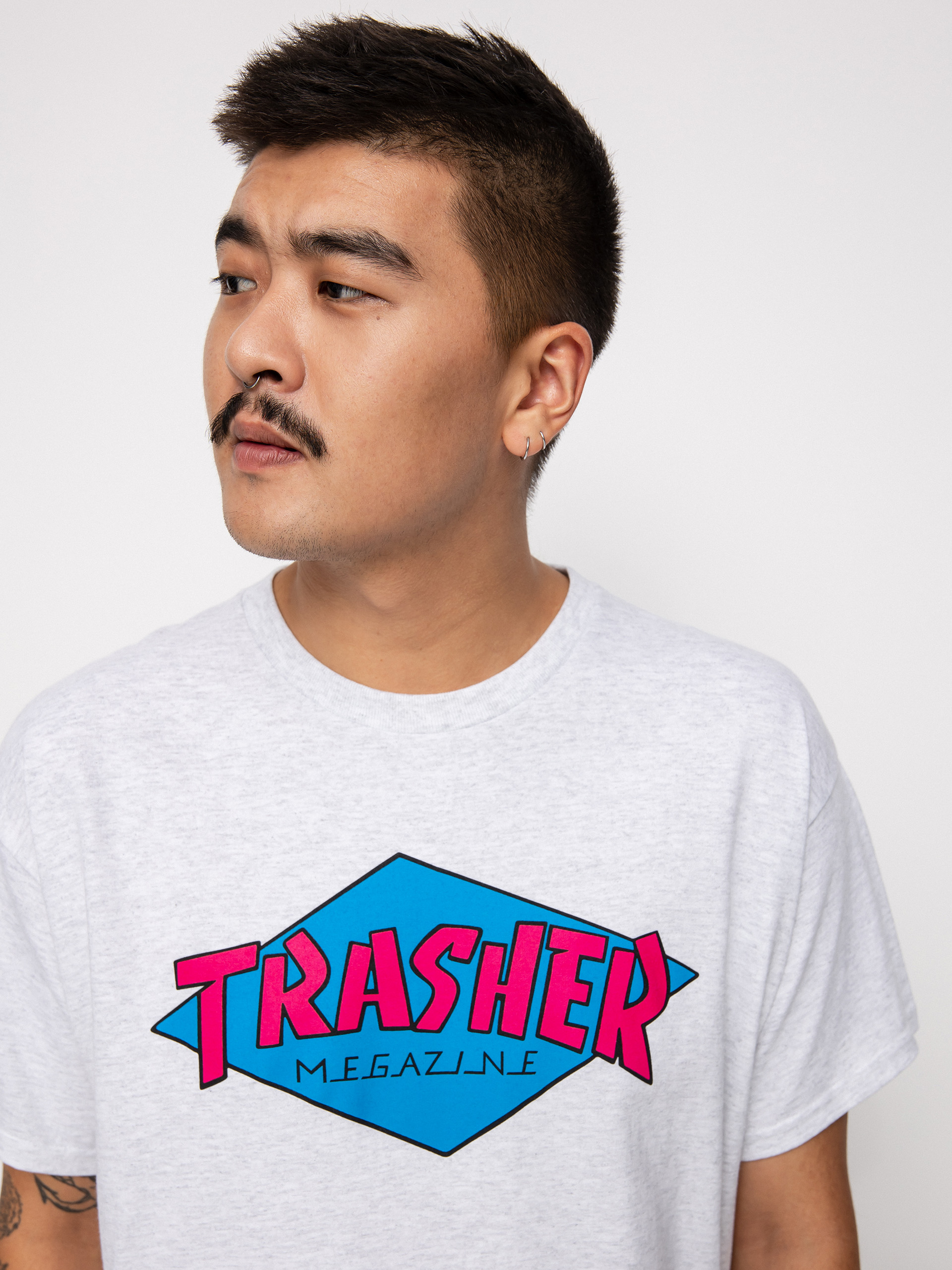 Thrasher Trasher T-shirt (ash grey)