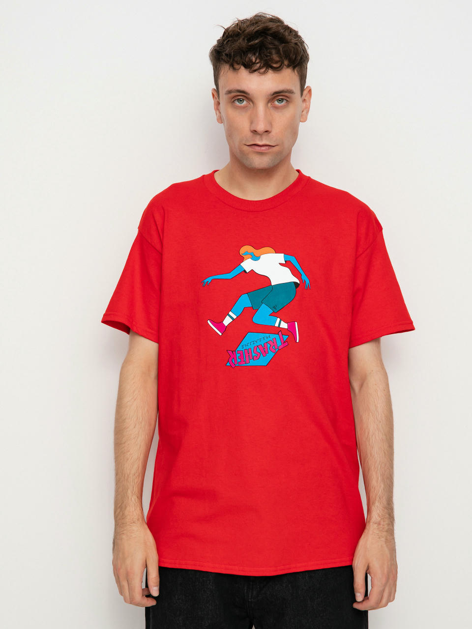 Thrasher Trasher Tre T-shirt (red)