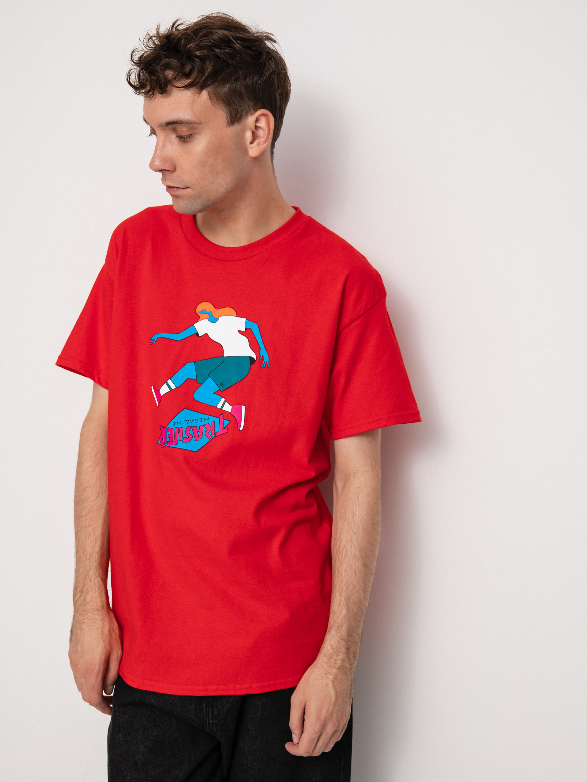 Thrasher Trasher Tre T-shirt (red)