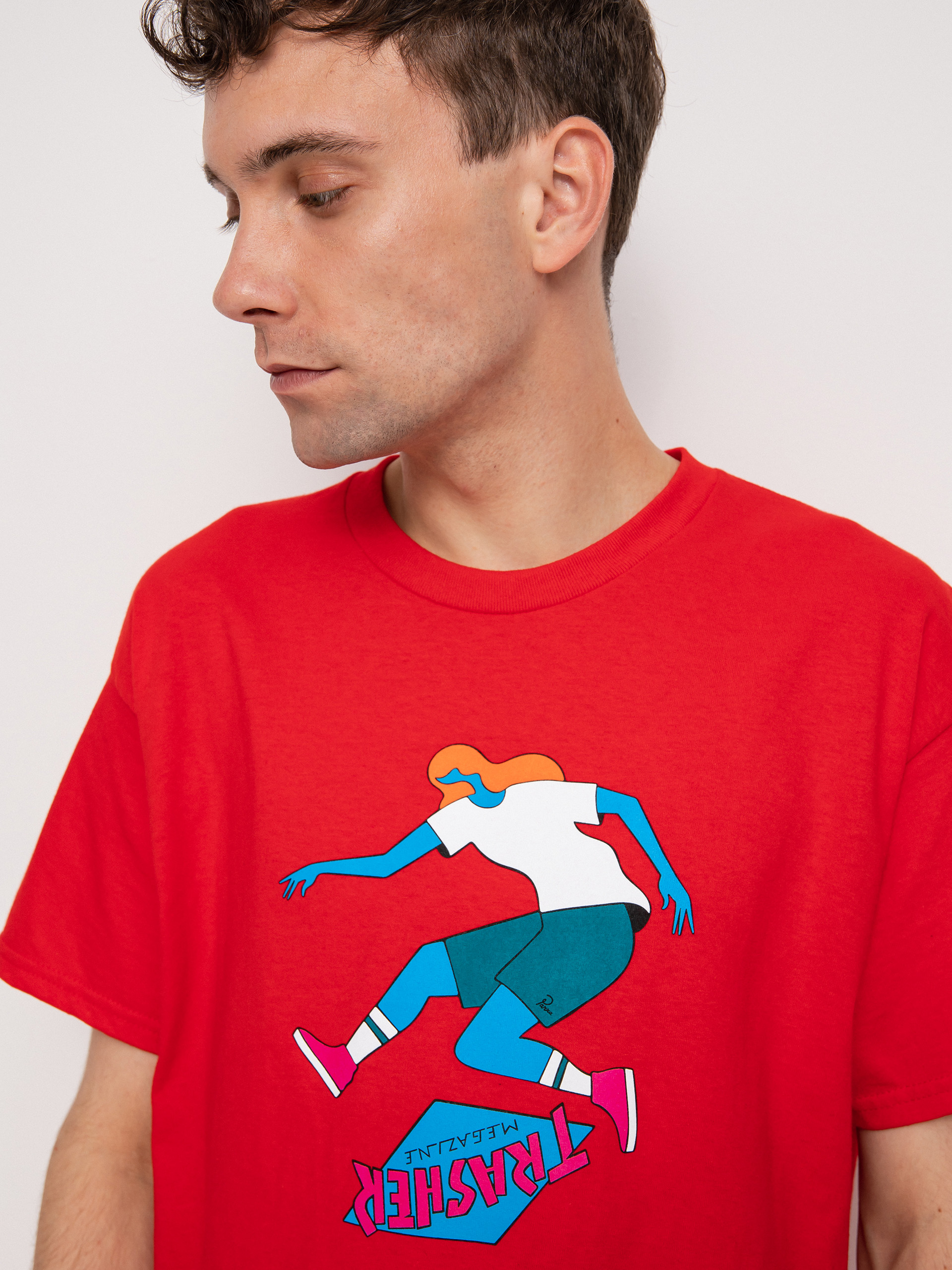 Thrasher Trasher Tre T-shirt (red)