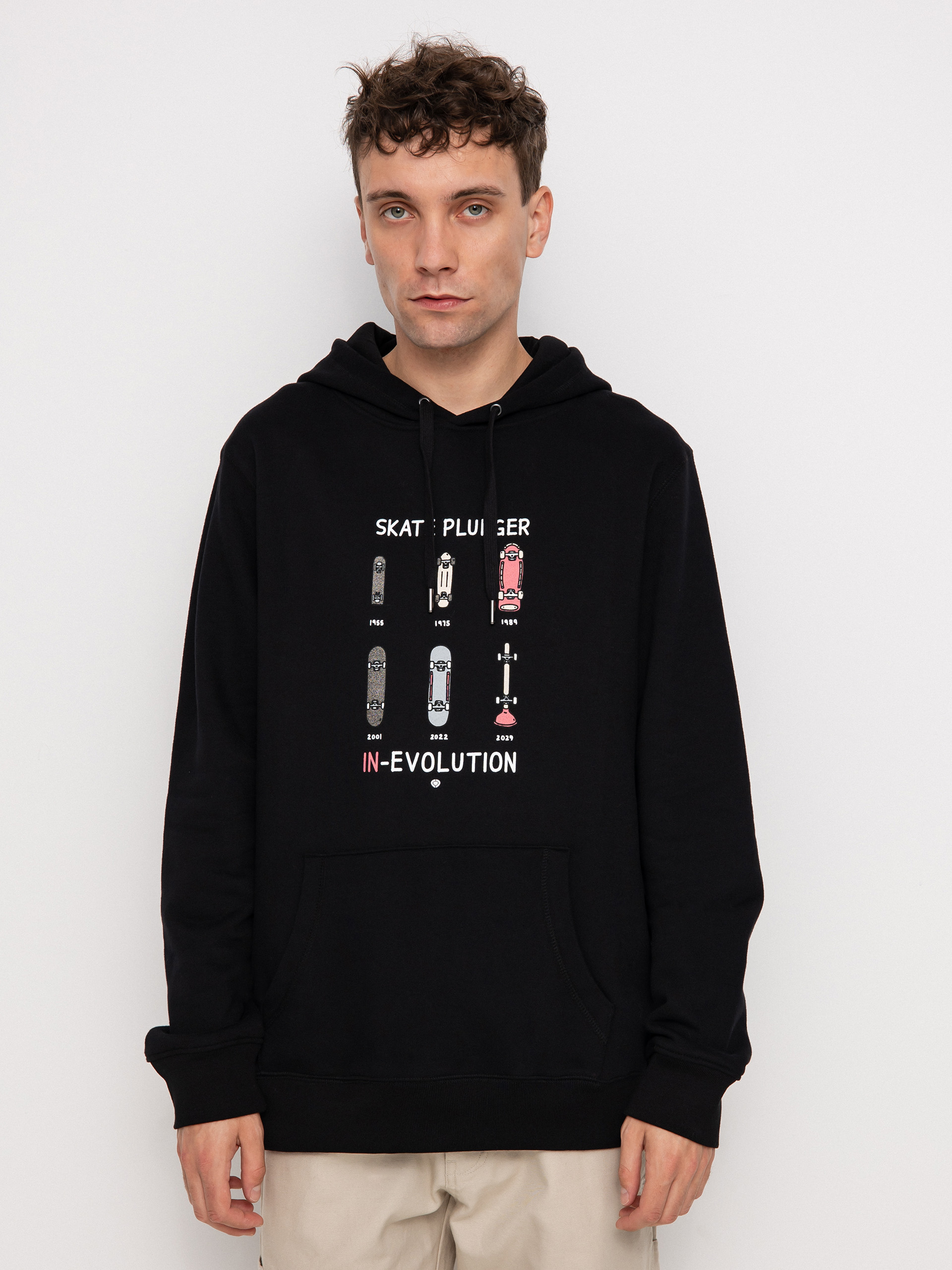 Circa Plunger Sweatshirt (black)