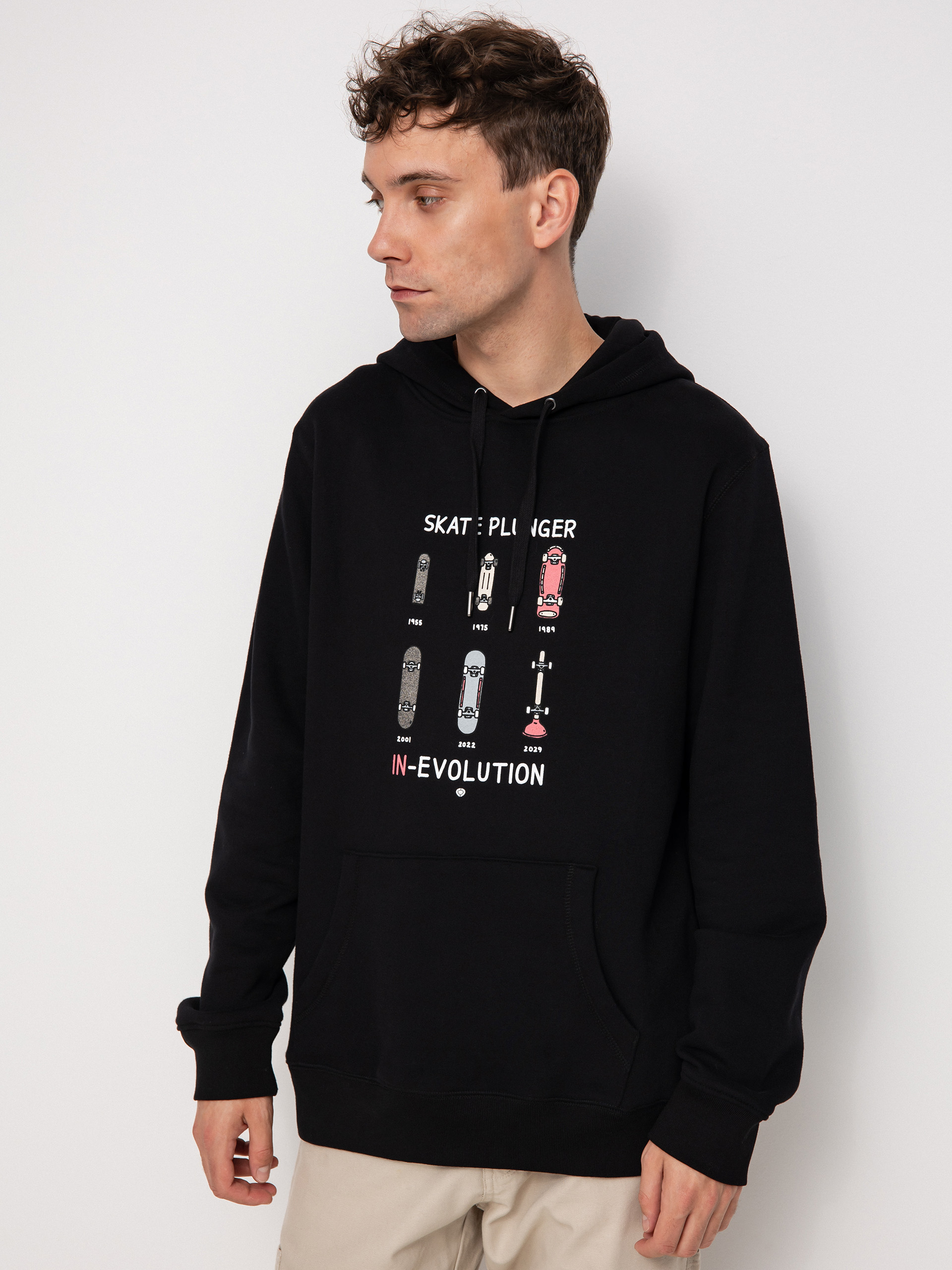 Circa Plunger Sweatshirt (black)