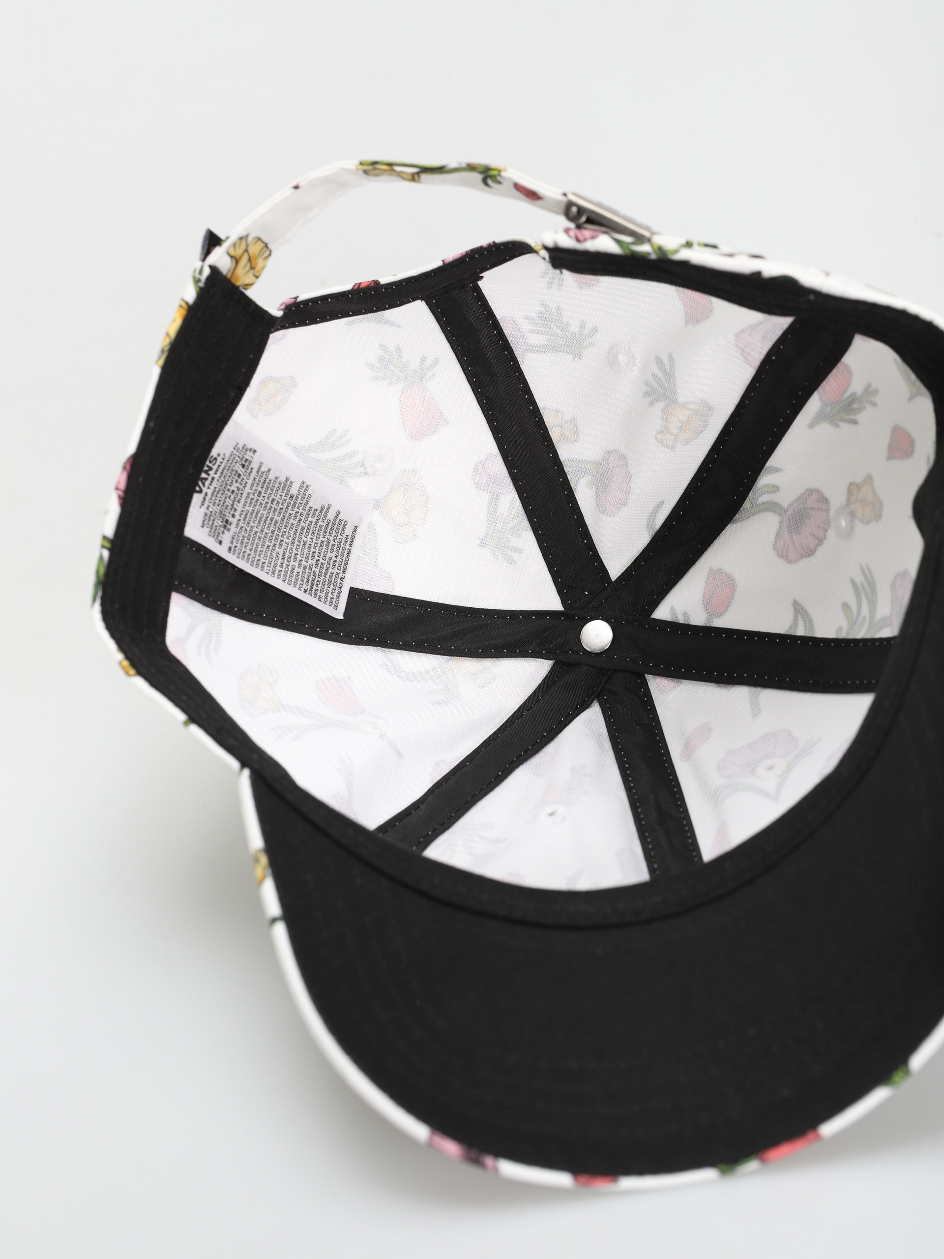 Vans Court Side Printed Cap Wmn (califas ditsy marshmallow/lilas)