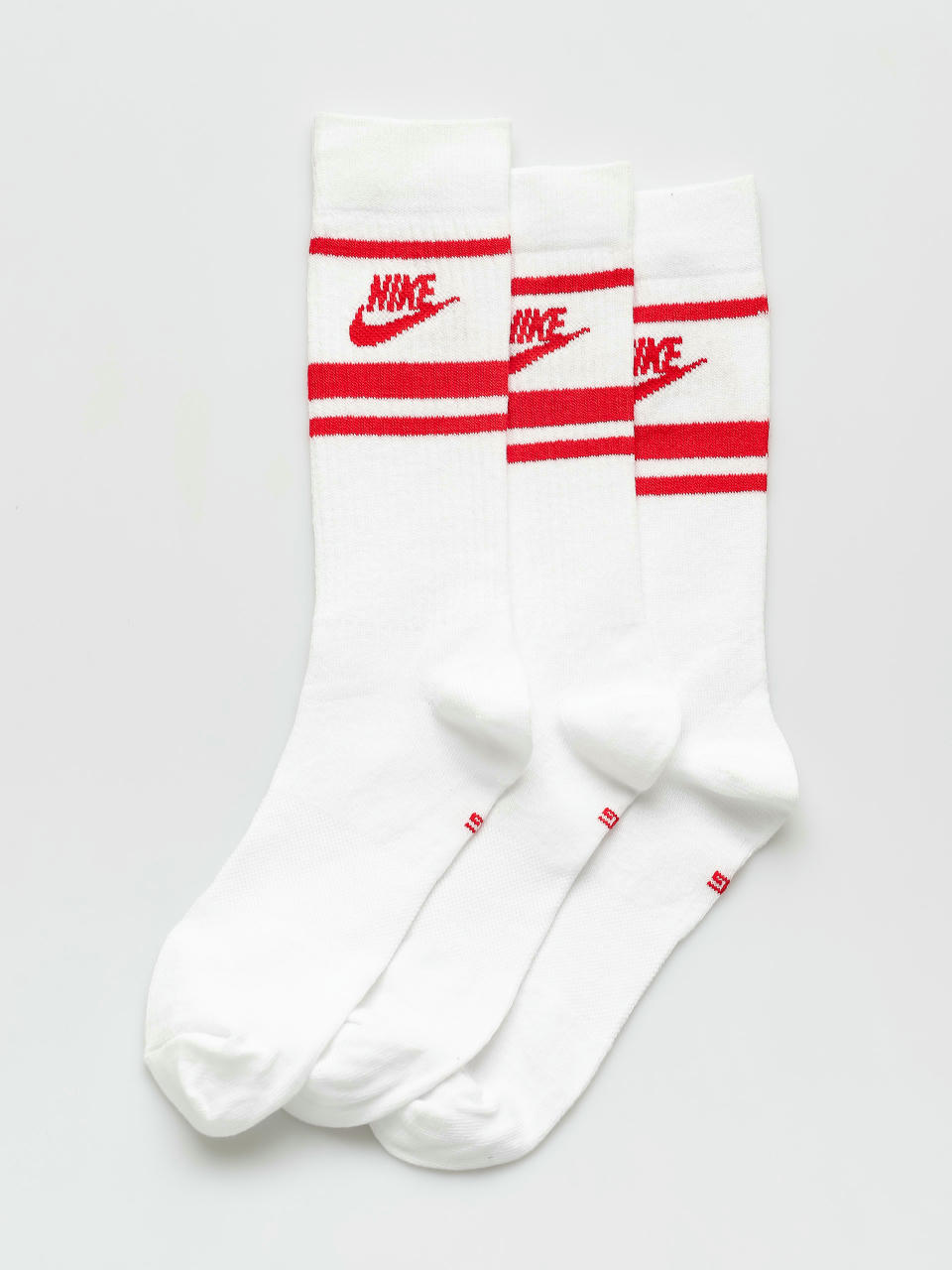 Nike SB Sportswear Everyday Essential Socken (white/university red/university red)
