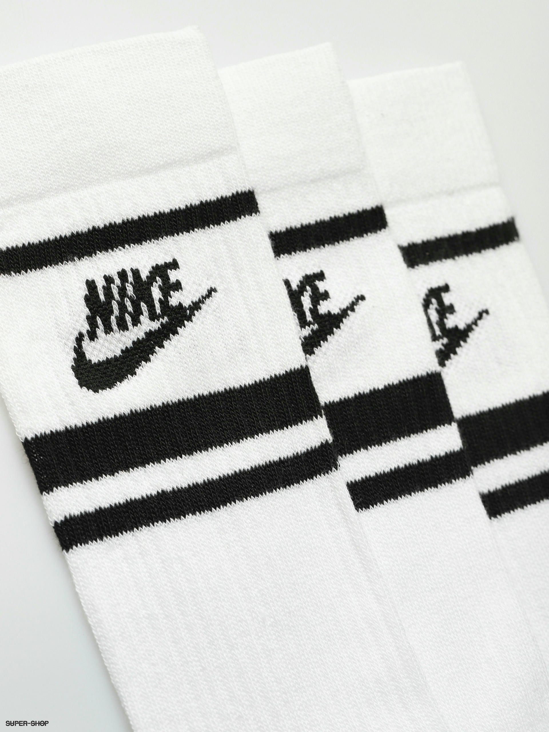 Meia Nike Sportswear Everyday Essential (3 Pares) White - So High