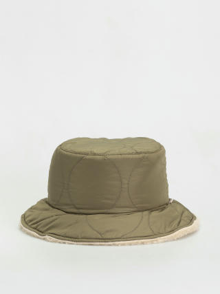 Brixton Petra Reversible Bucket Hat Hat Wmn (military olive/dove sherpa)