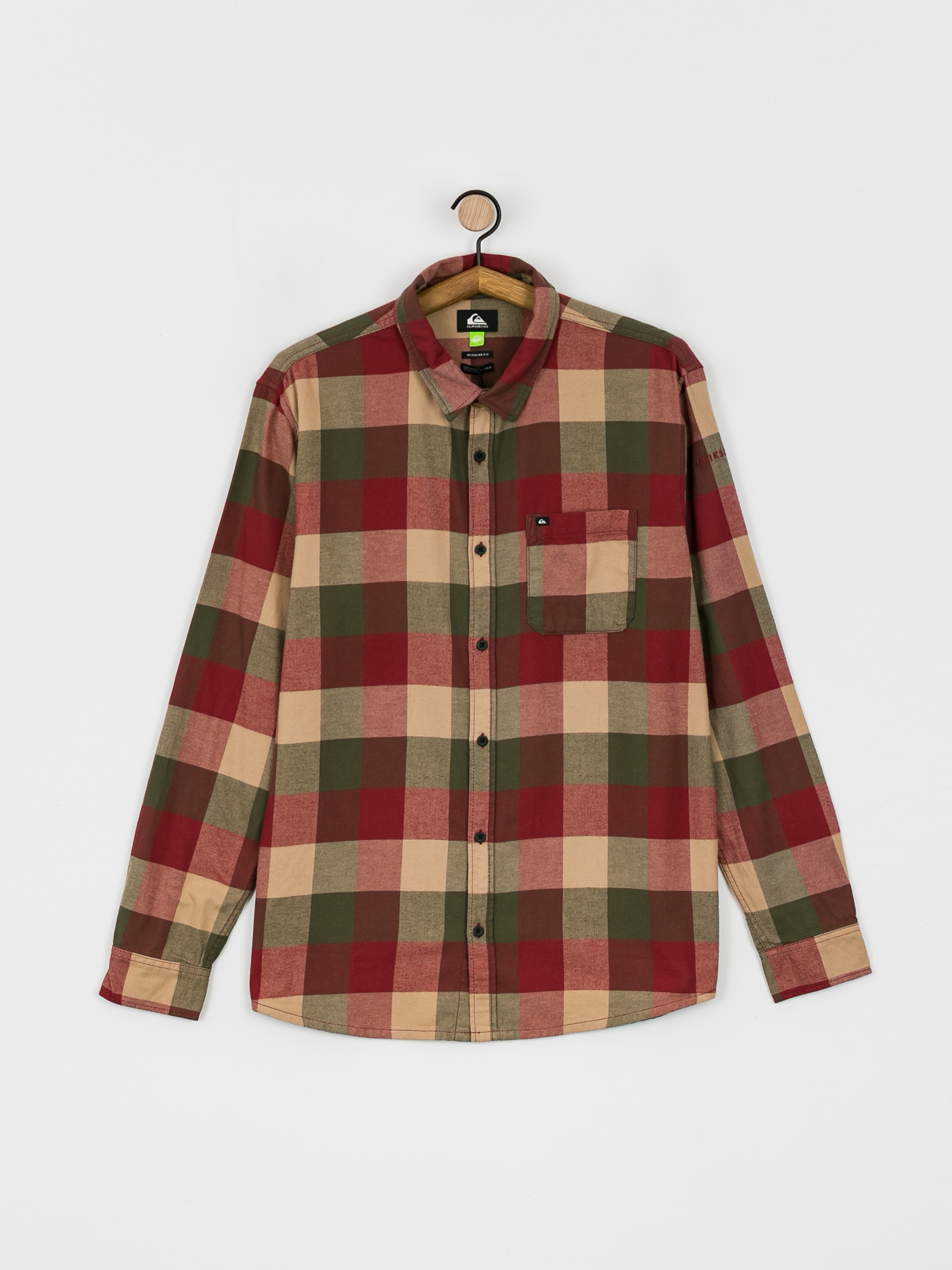 Quiksilver Motherfly Shirt (ruby wine motherfly)