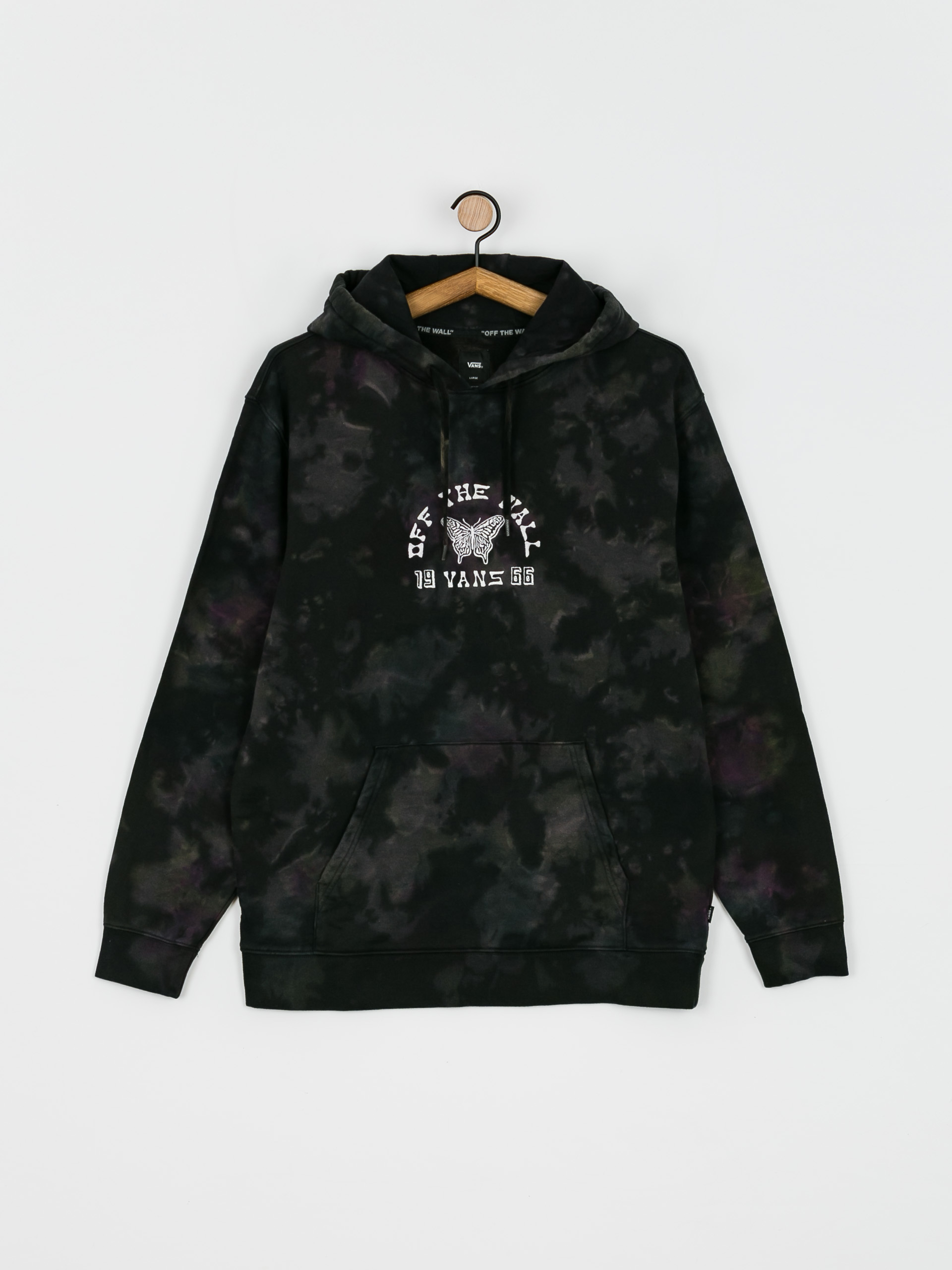 Vans Butterfly Tie Dye HD Hoodie (purple potion/deep teal)