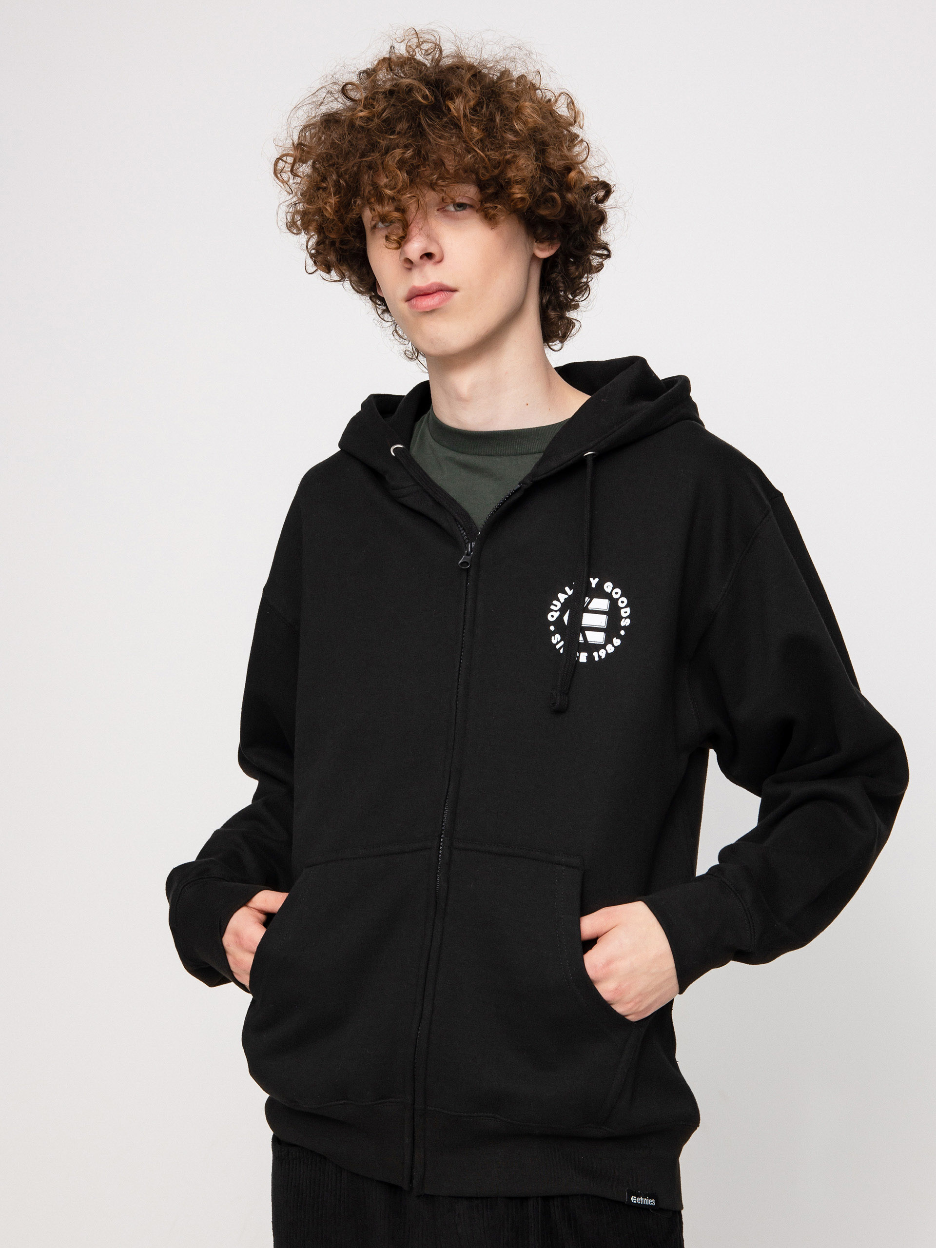 Etnies Since 1986 Zip Hoodie (black/white)