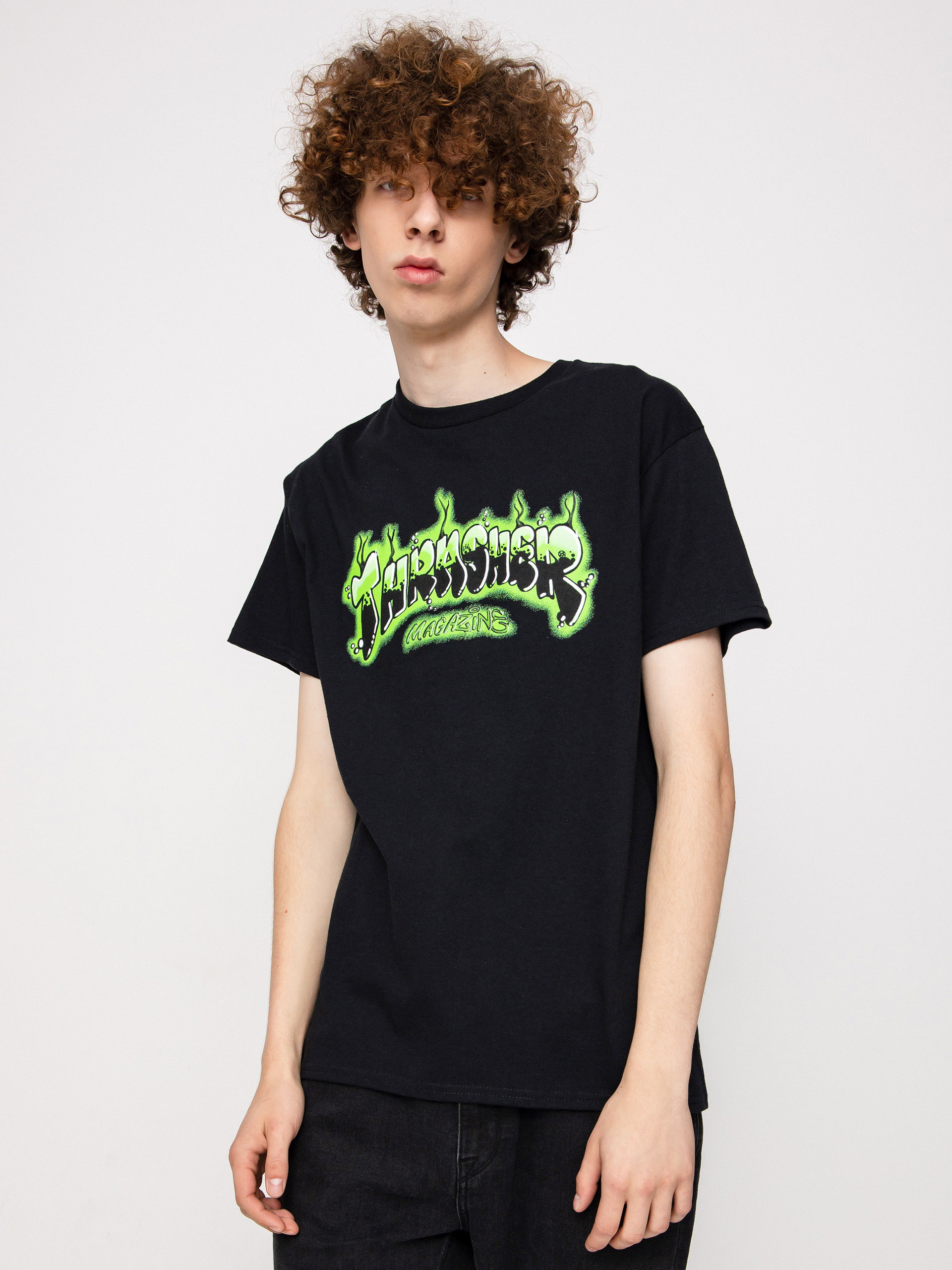 Thrasher Airbrush T-shirt (black)