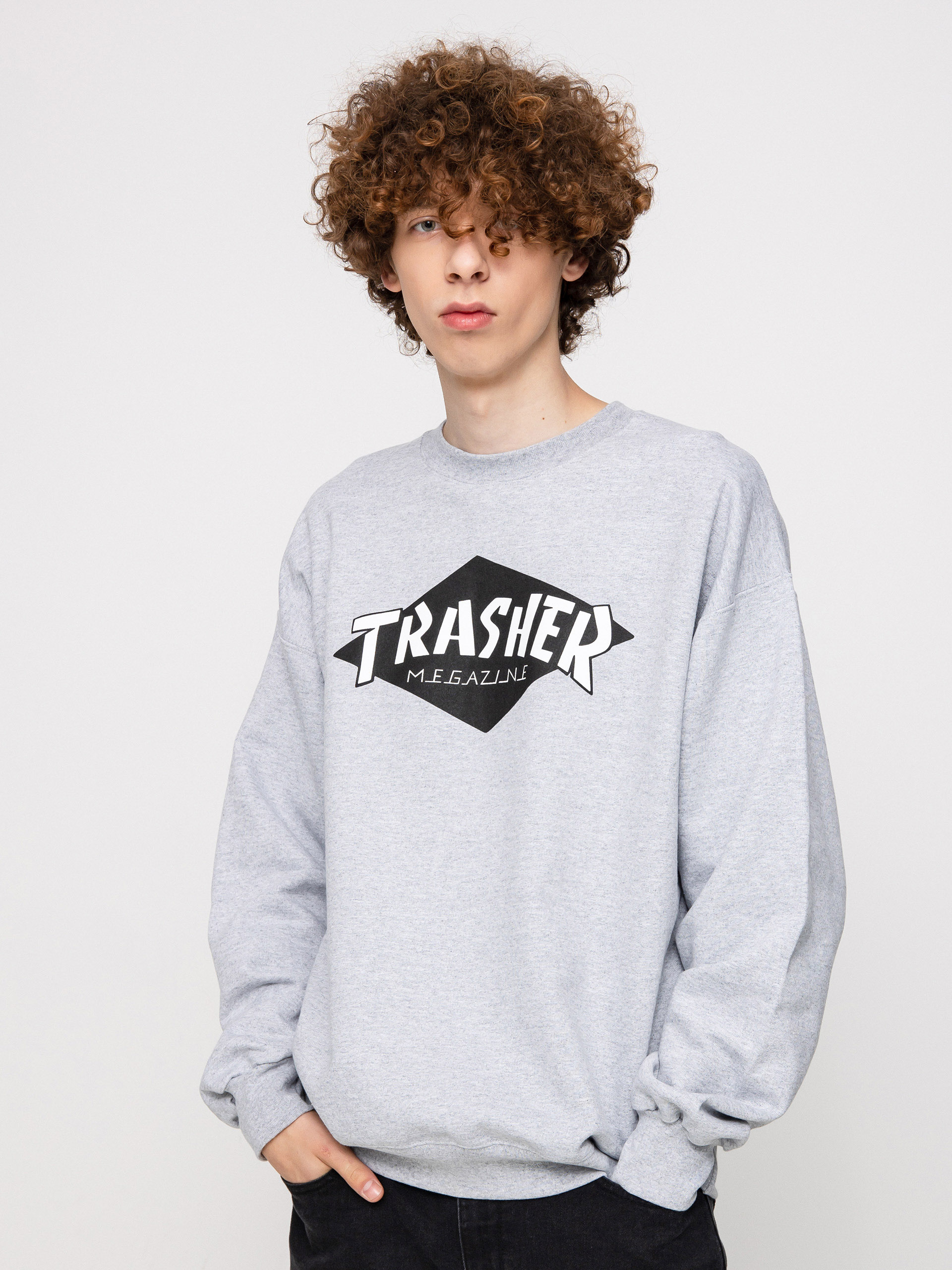 Grey thrasher outlet crewneck