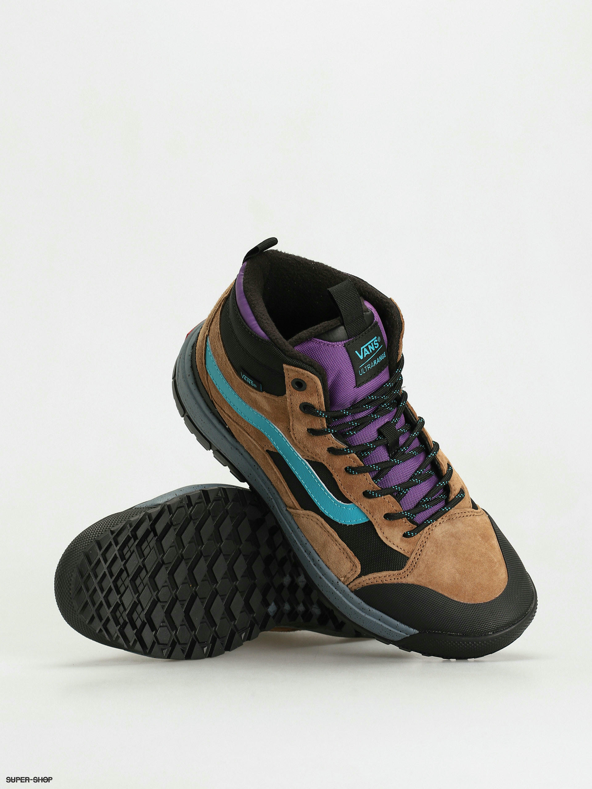 Vans Ultrarange Exo Hi MTE 1 Shoes - brown (tobacco/black)