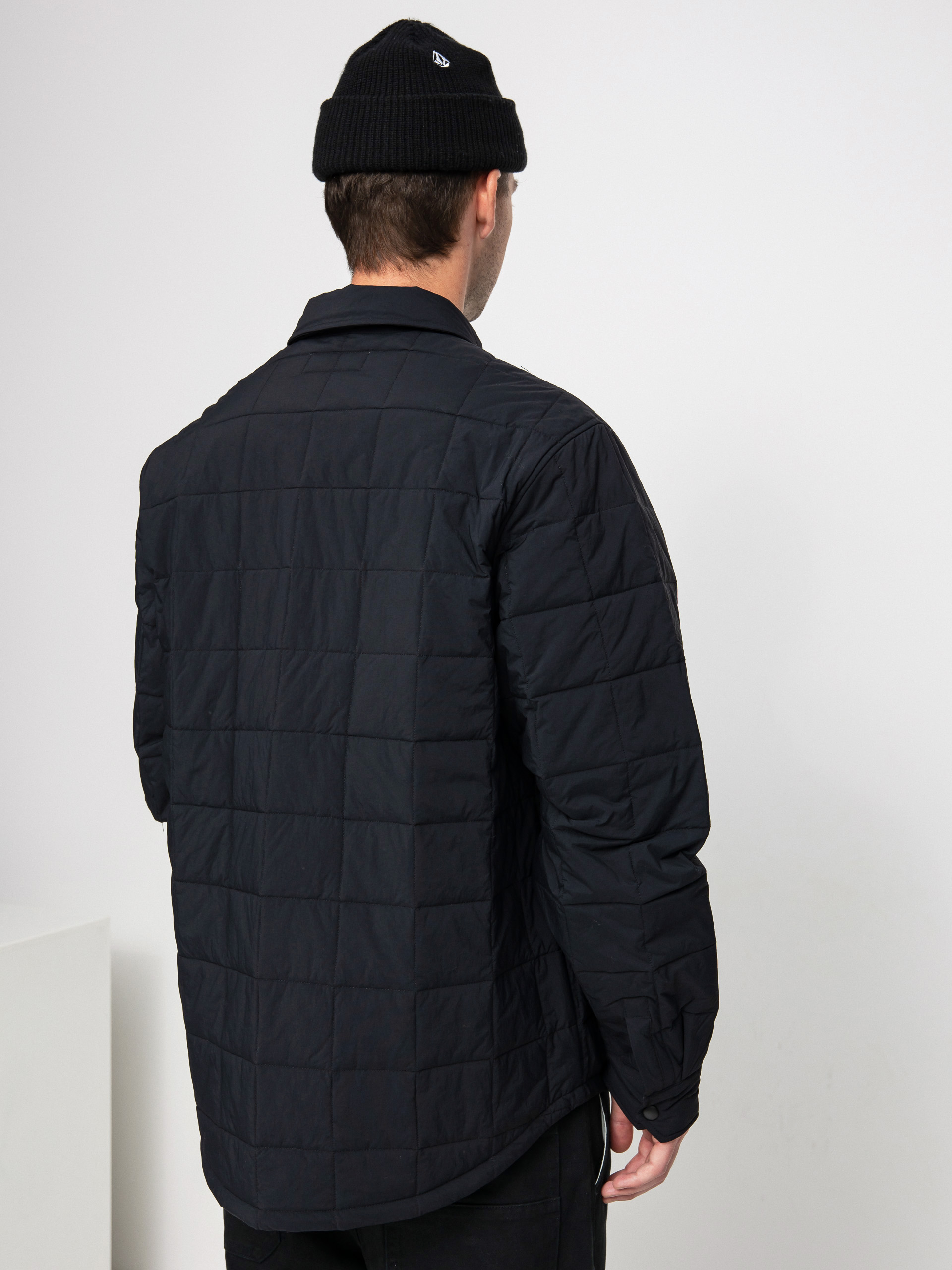 Stussy Quilted Fatigue Shirt (black)