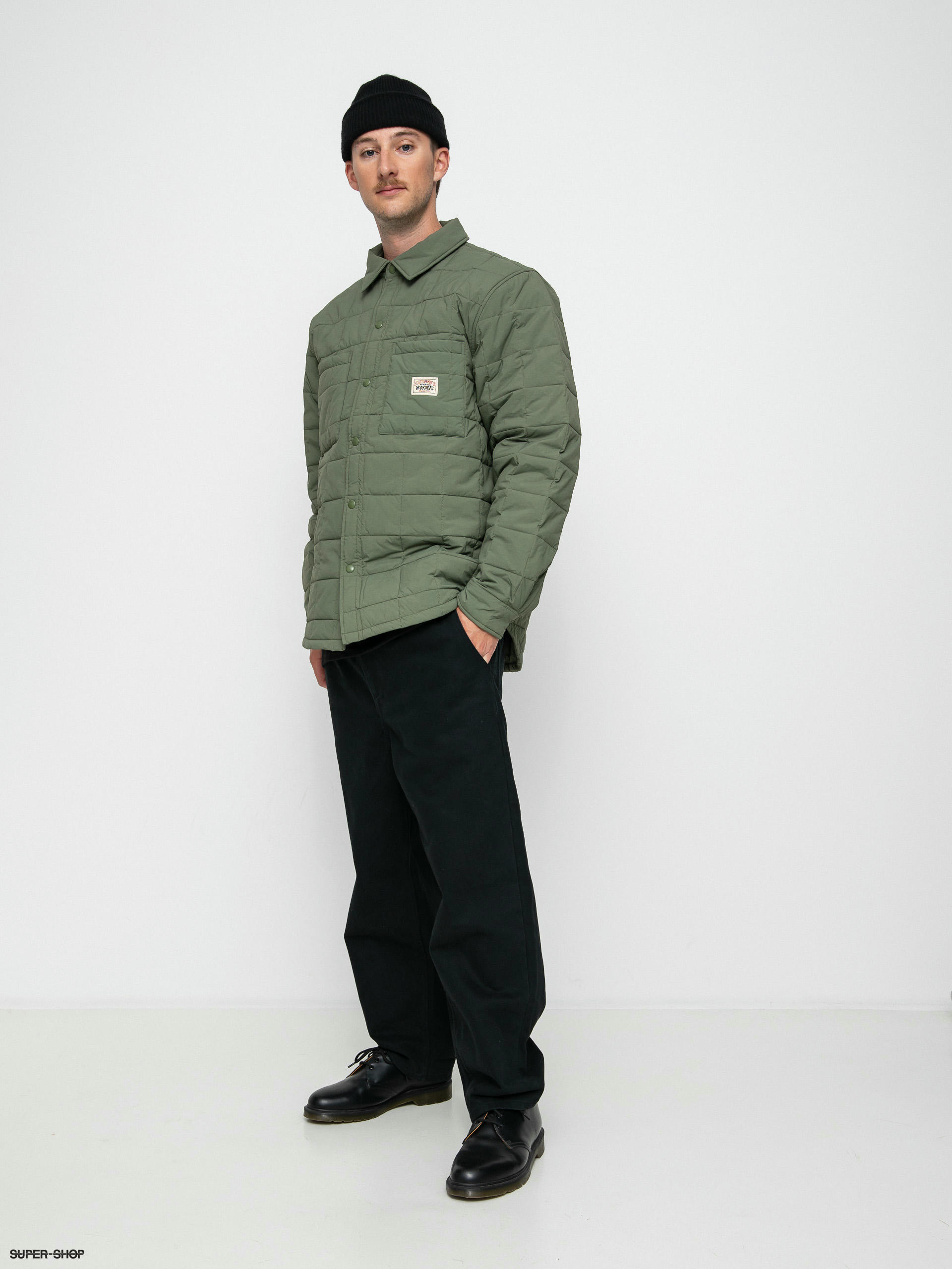 Quilted Utility Jogger - Fatigue