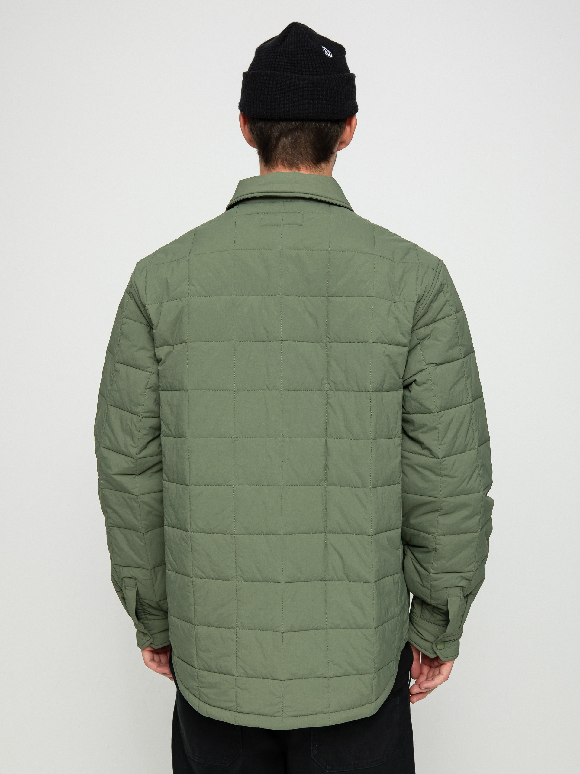 Stussy Quilted Fatigue Shirt - green (green)