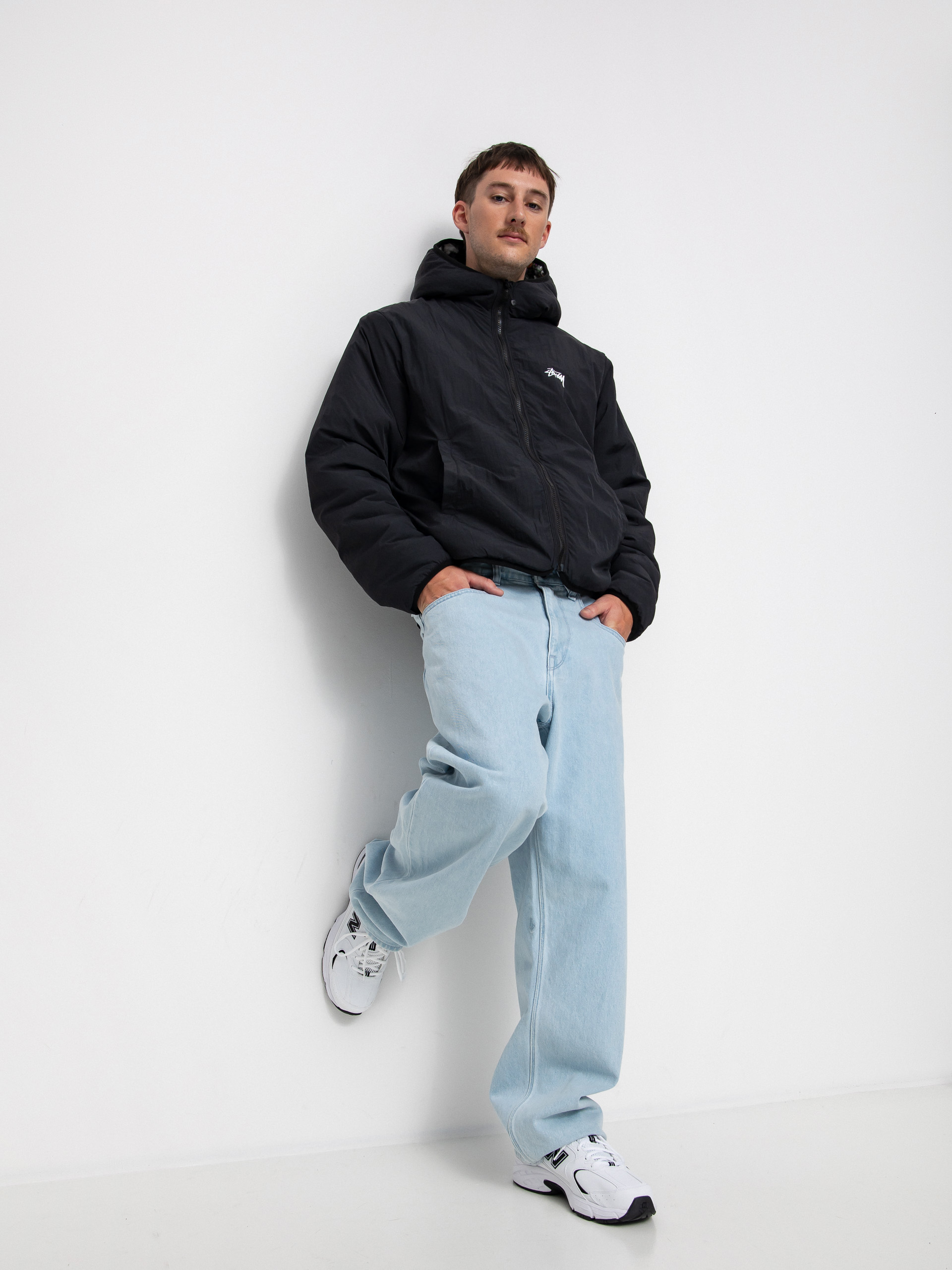 Stussy Pattern Sherpa Jacket (natural)