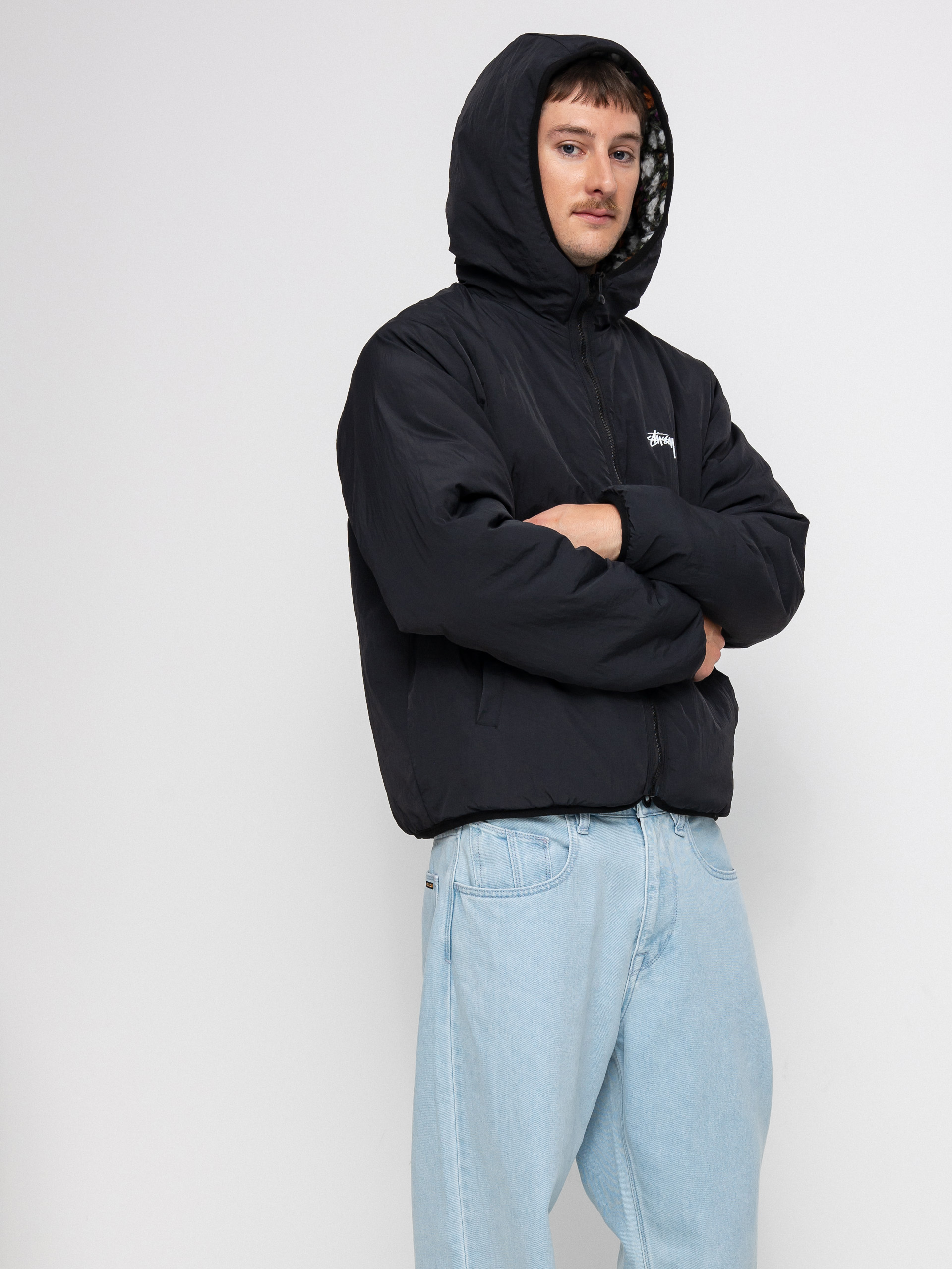 Stussy Pattern Sherpa Jacket (natural)