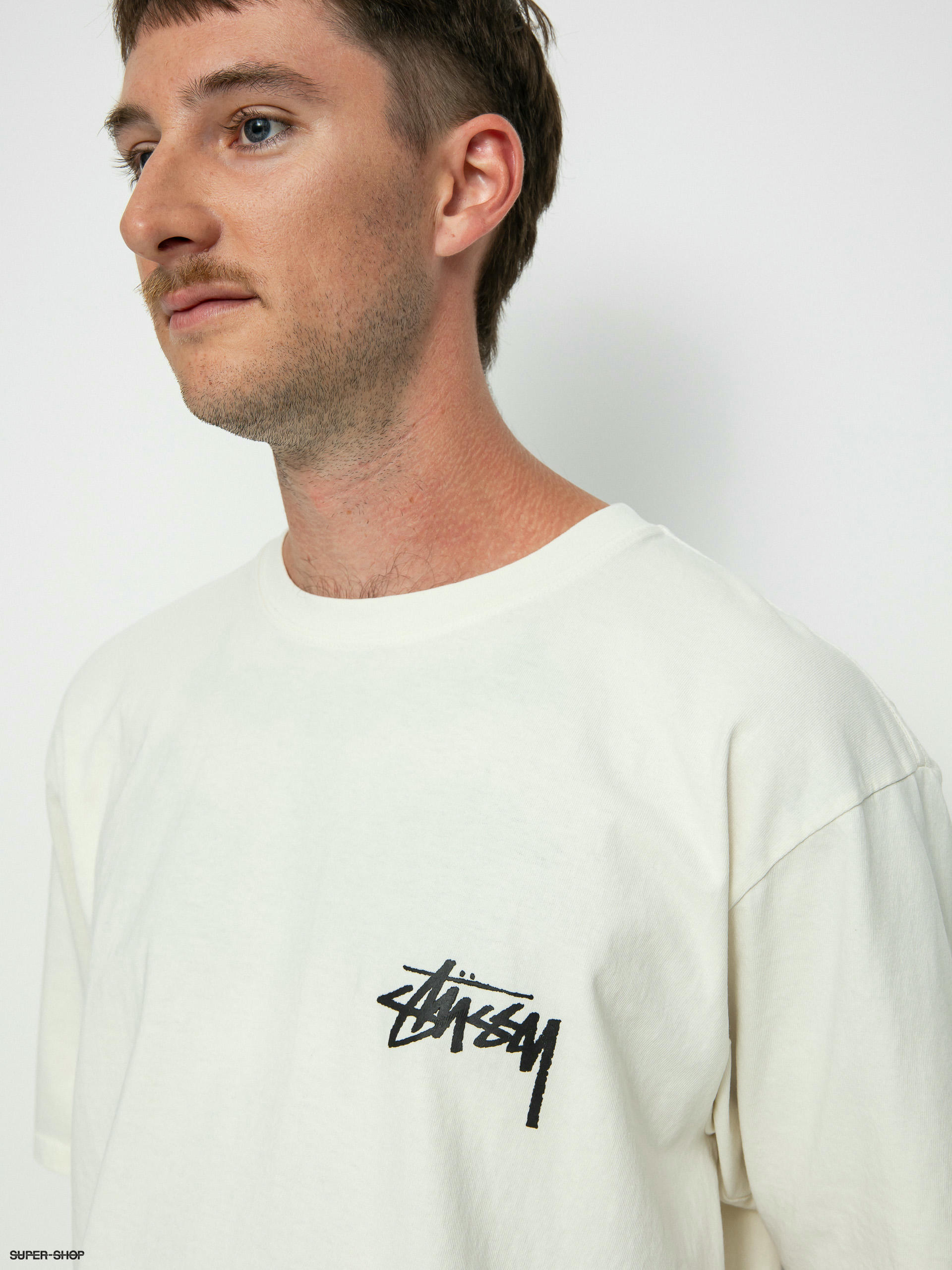 Stussy Skate Posse Pig. Dyed T-shirt (natural)