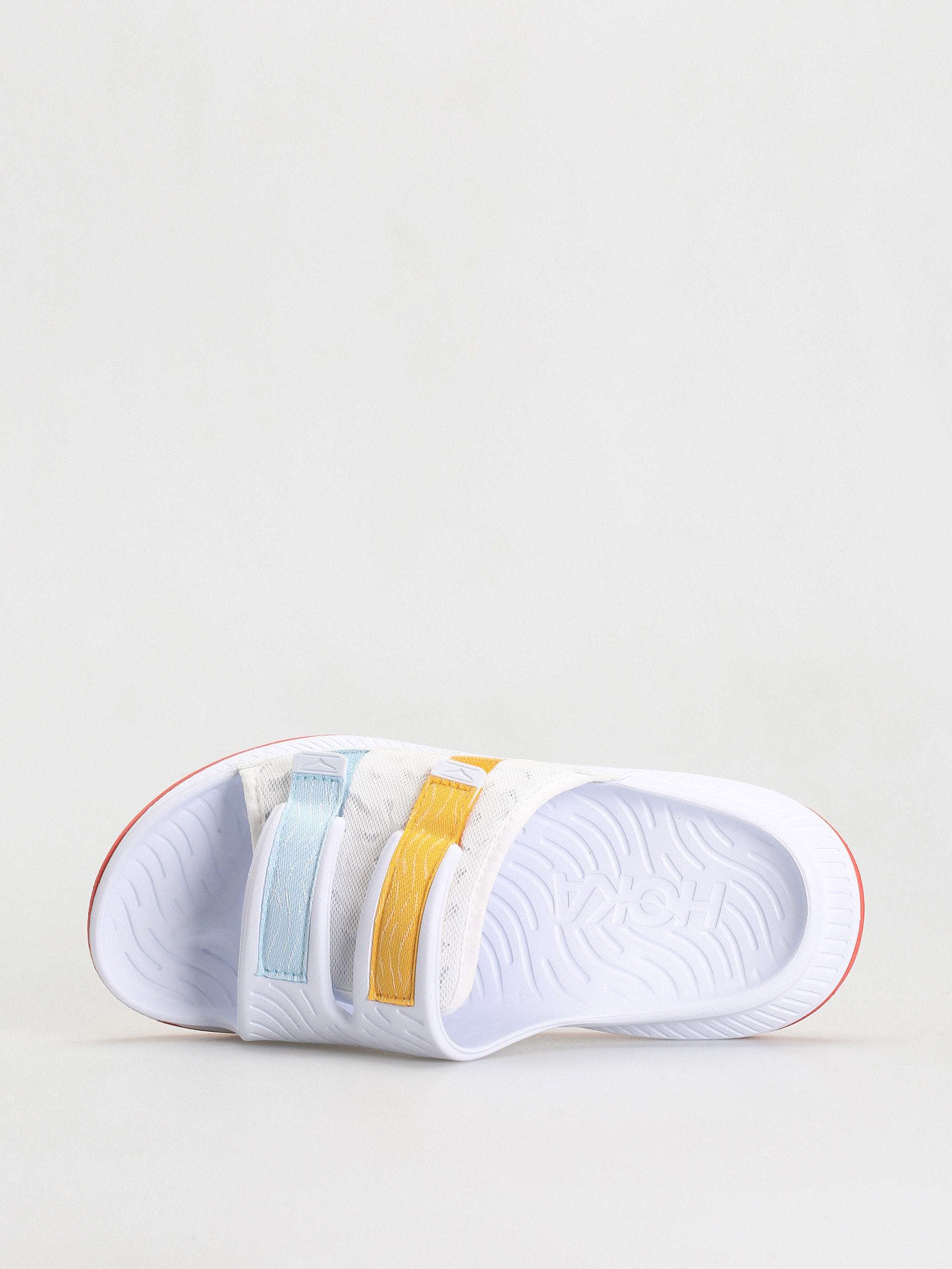 Hoka One One Ora Luxe Flip-flops (white/camellia)