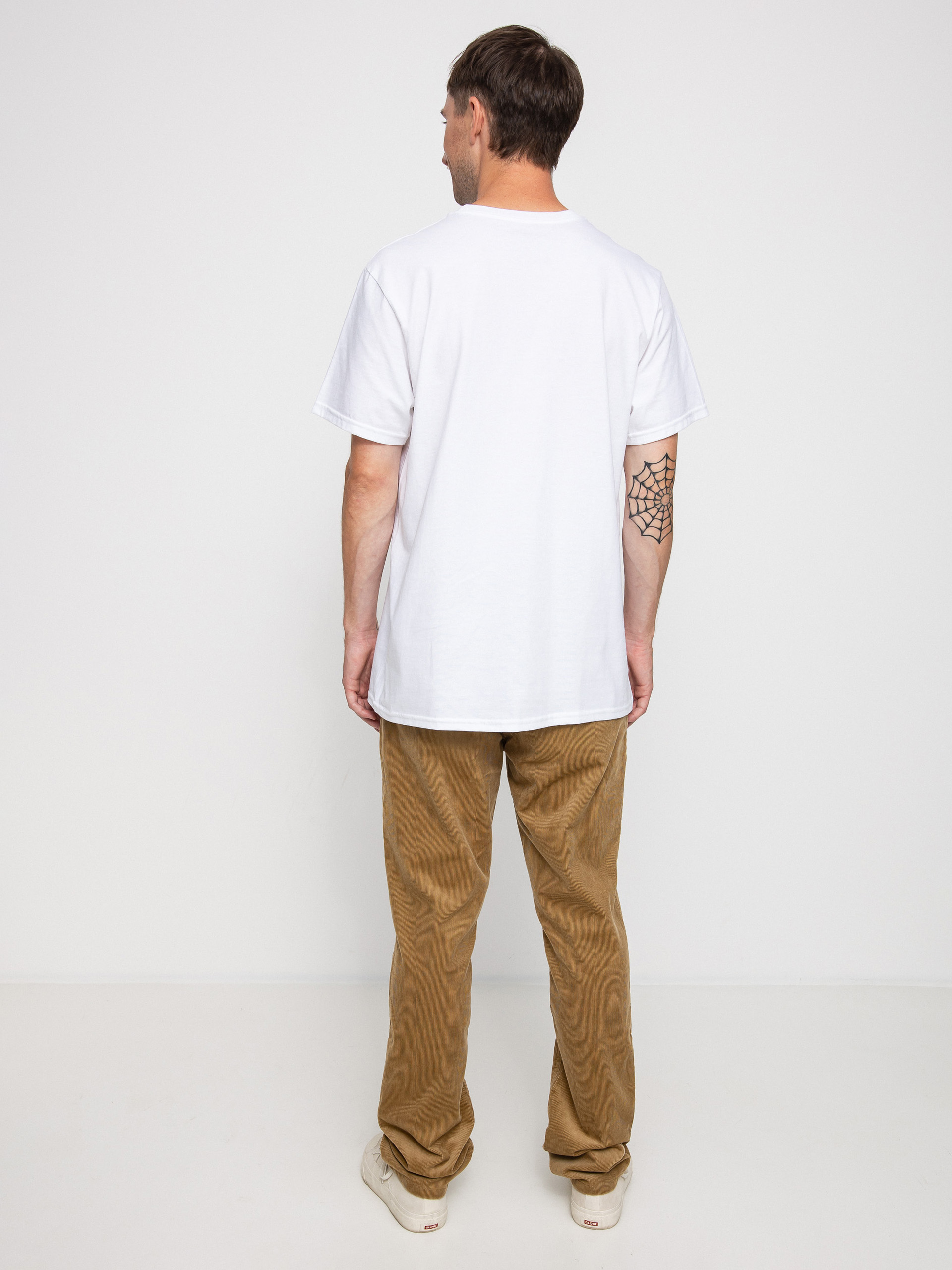 Brixton Alpha Thread T-shirt (white/white)