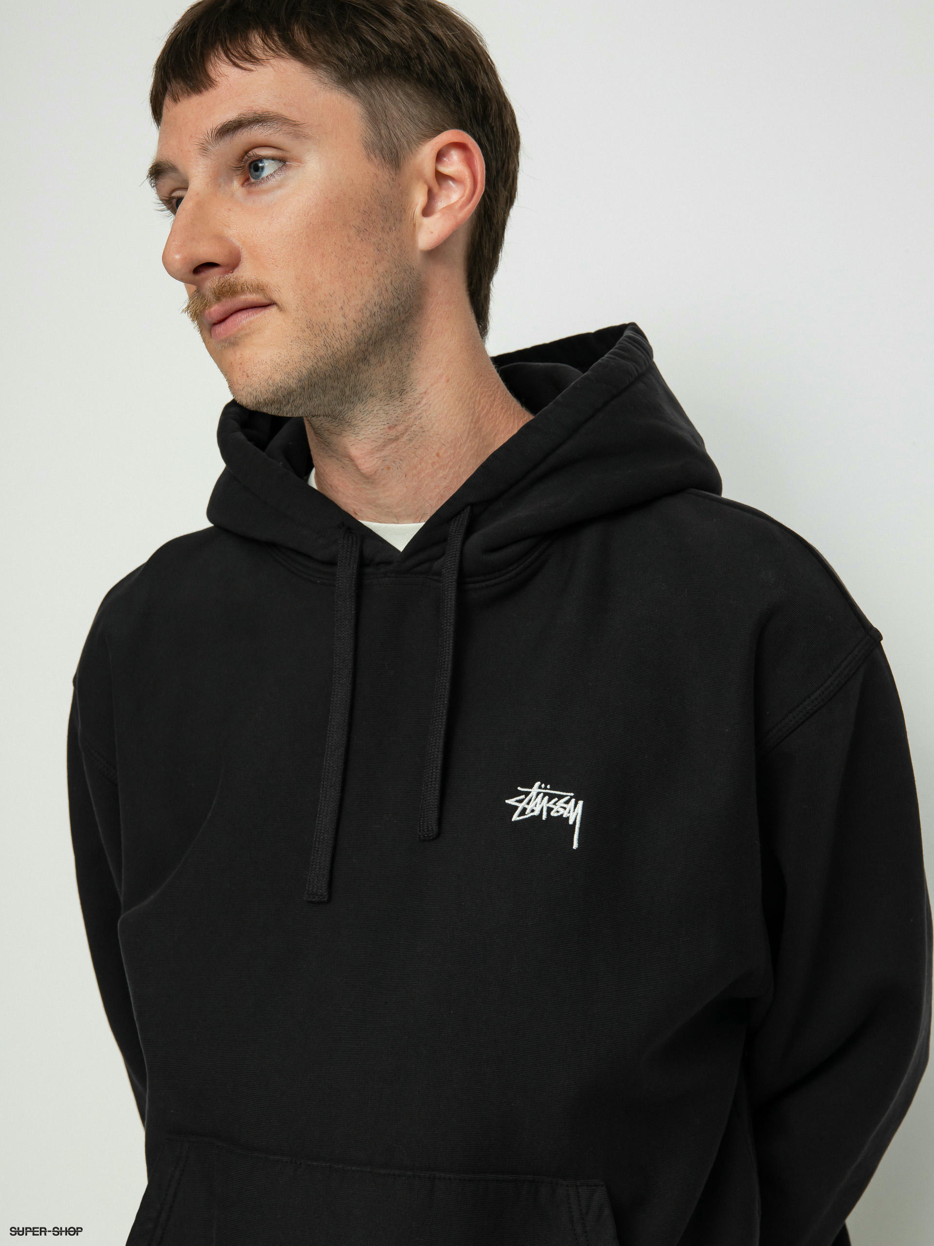 Stussy Stock Logo HD Hoodie (black 22)