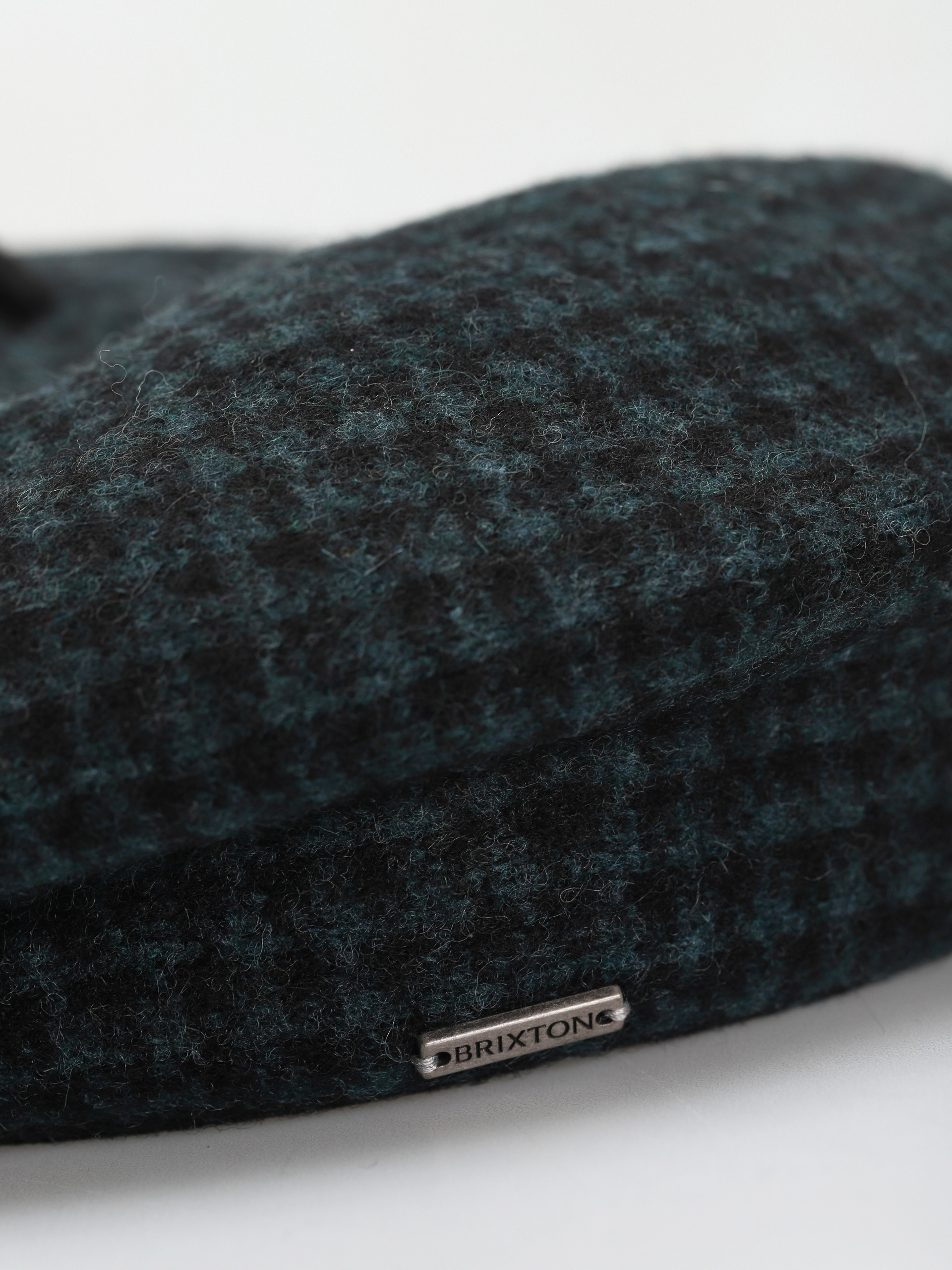 Brixton Beret Audrey II Beret Flat cap Wmn (emerald gingham)