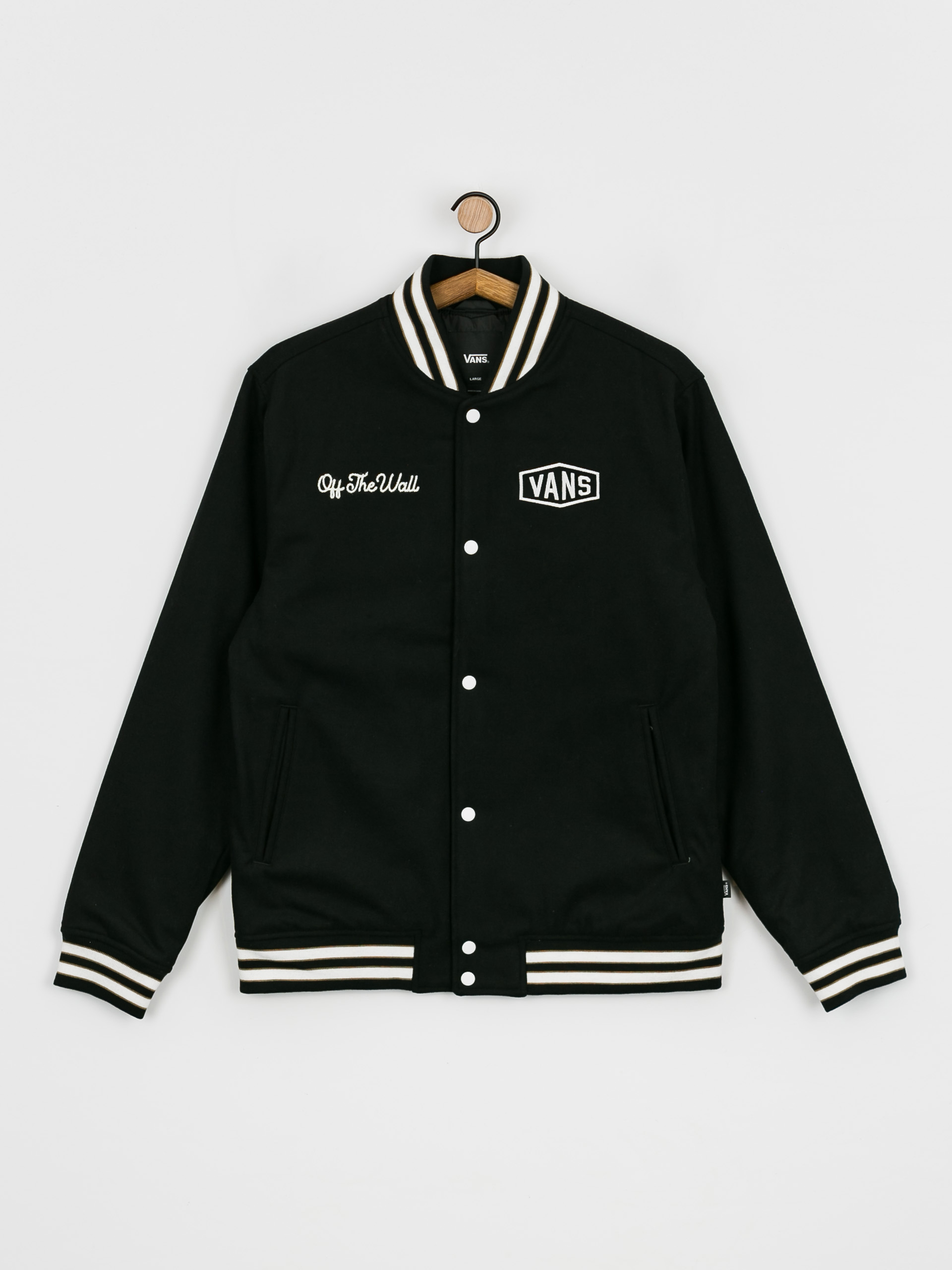 Vans Checkerboard Research Varsity Jacke (checkerboard research black)