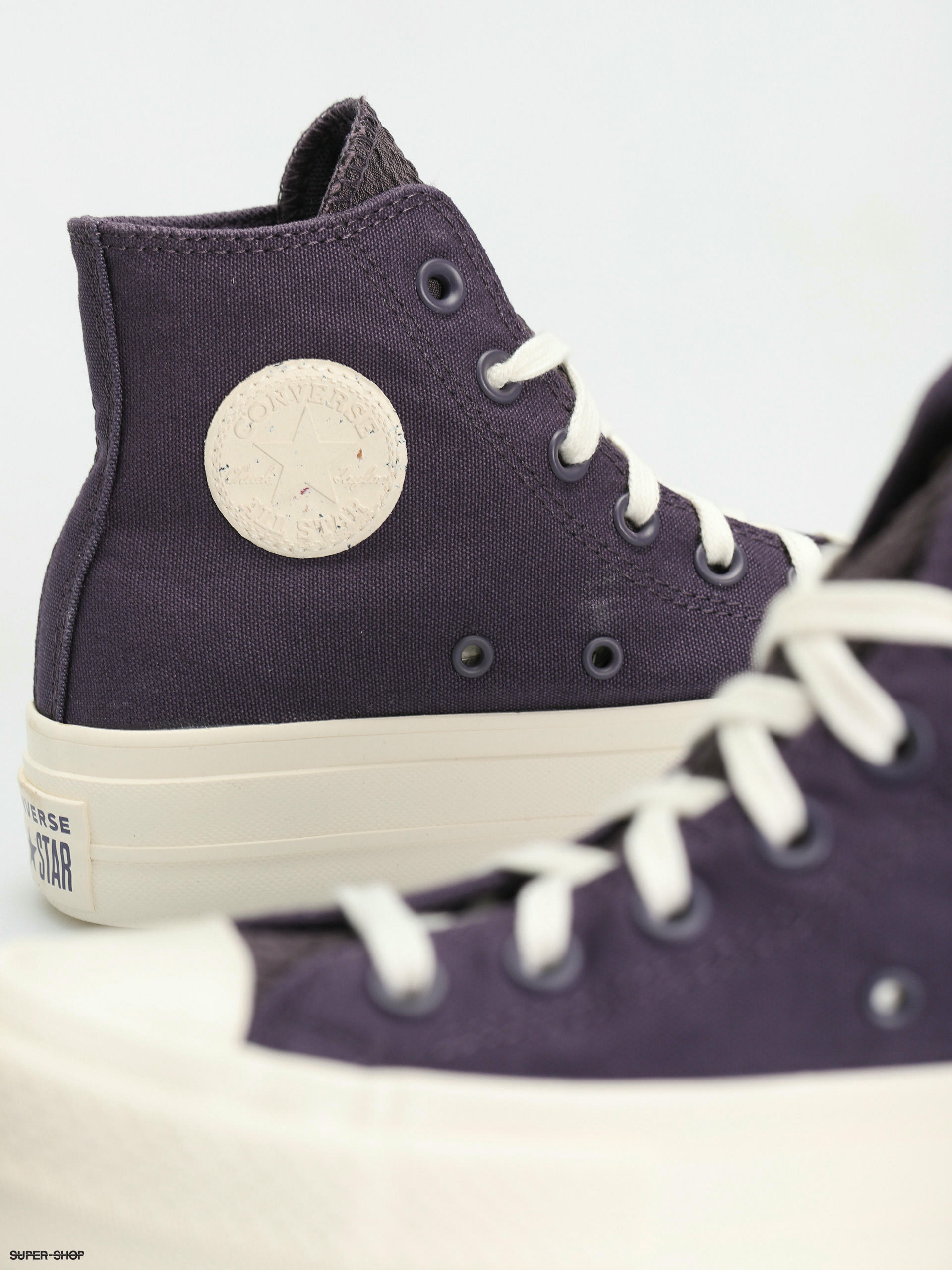 Converse Chuck Taylor All Star Lift Hi Chucks Wmn dark raisin