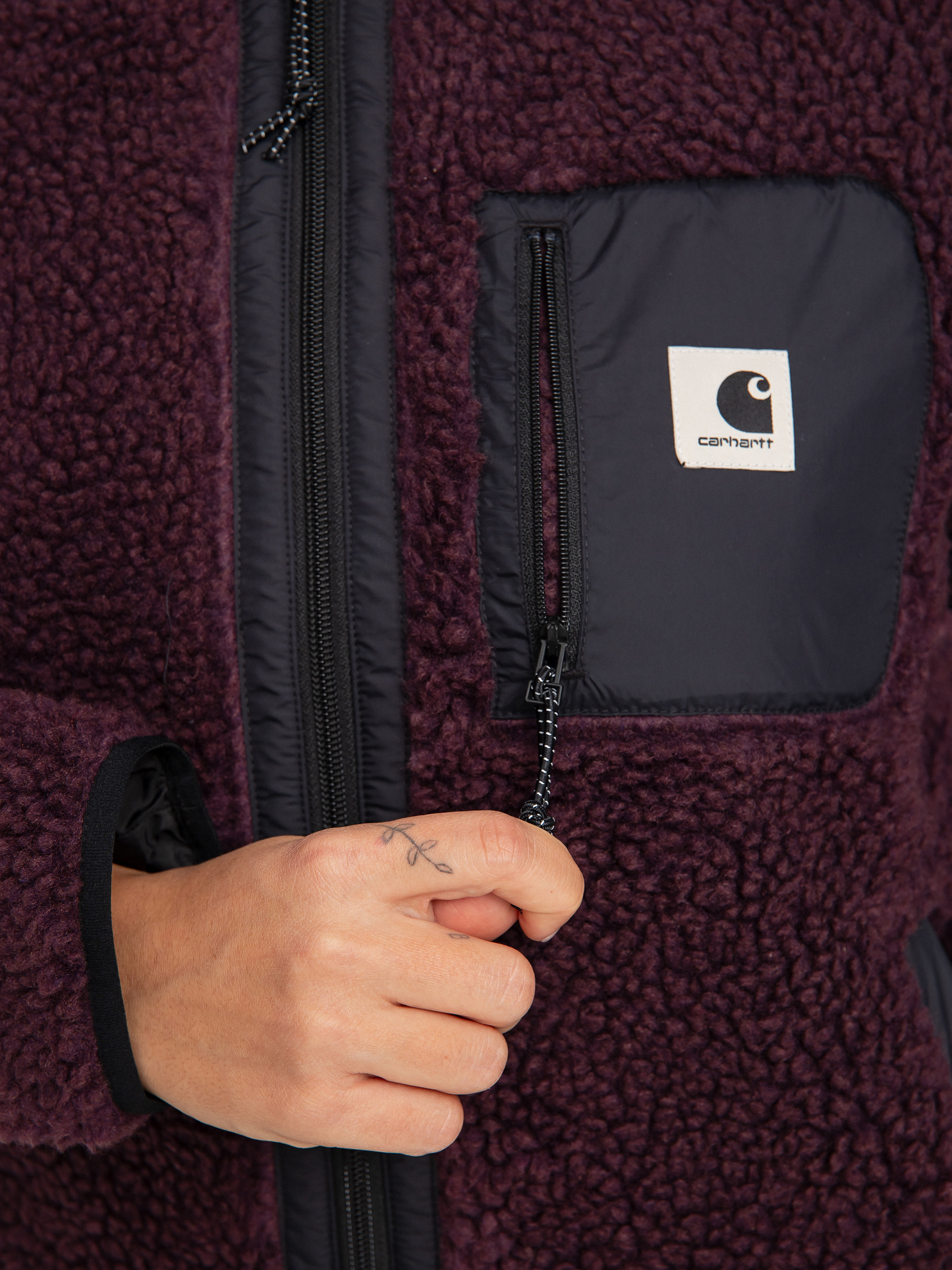 Carhartt WIP Liner Jacket Wmn (dark plum/black)