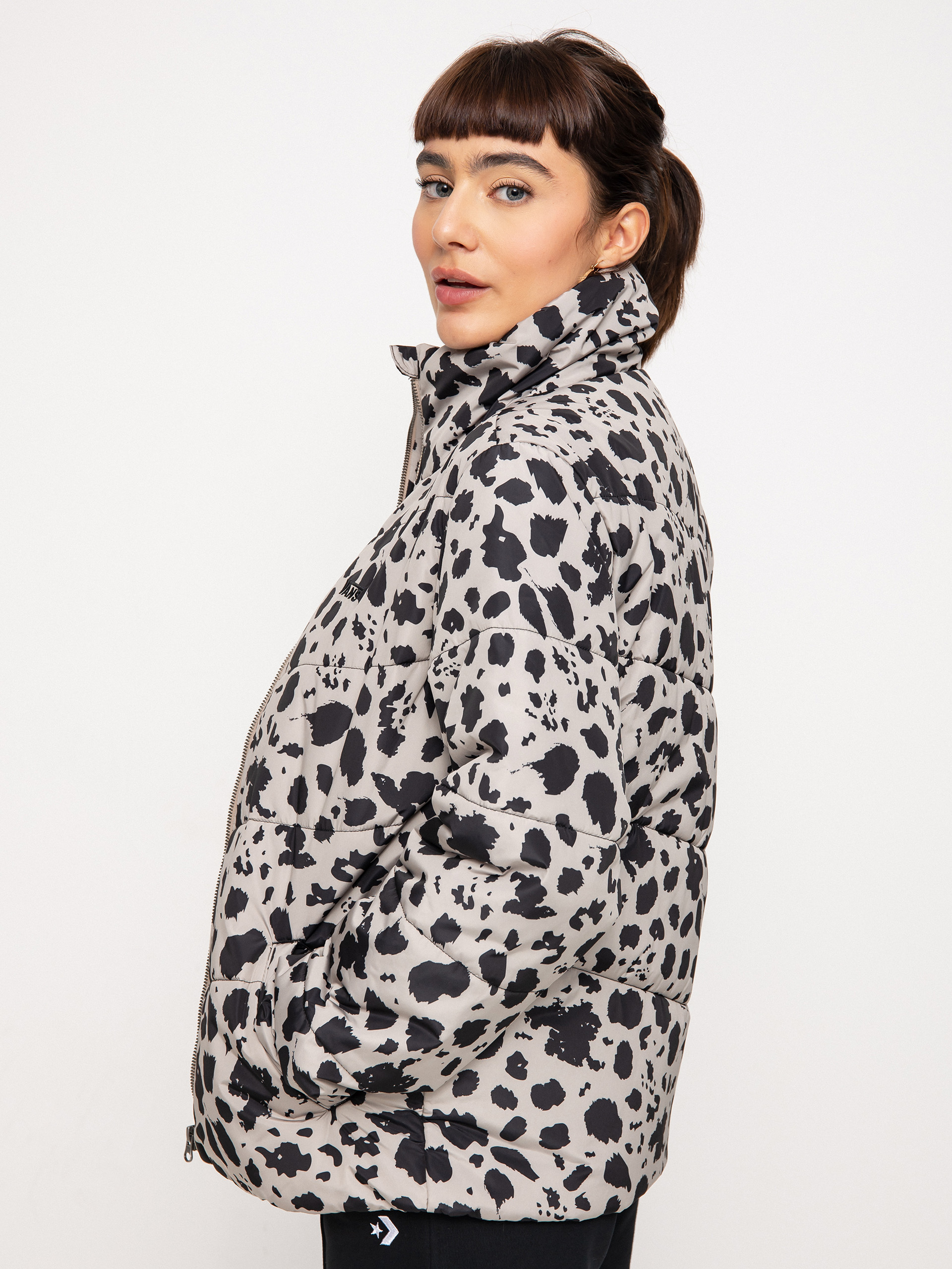 Vans Foundry Print Puff MTE Jacket Wmn (dotty animal black)