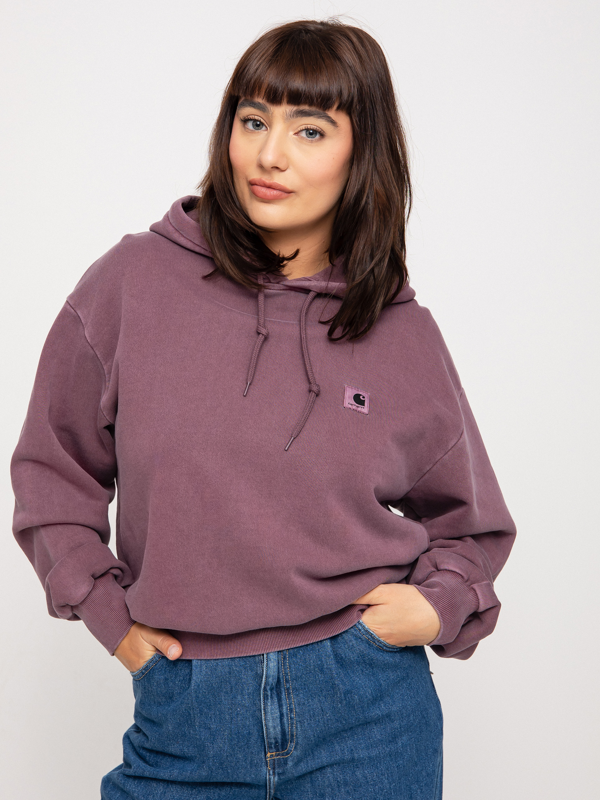 Carhartt WIP Nelson HD Hoodie Wmn (dark plum)