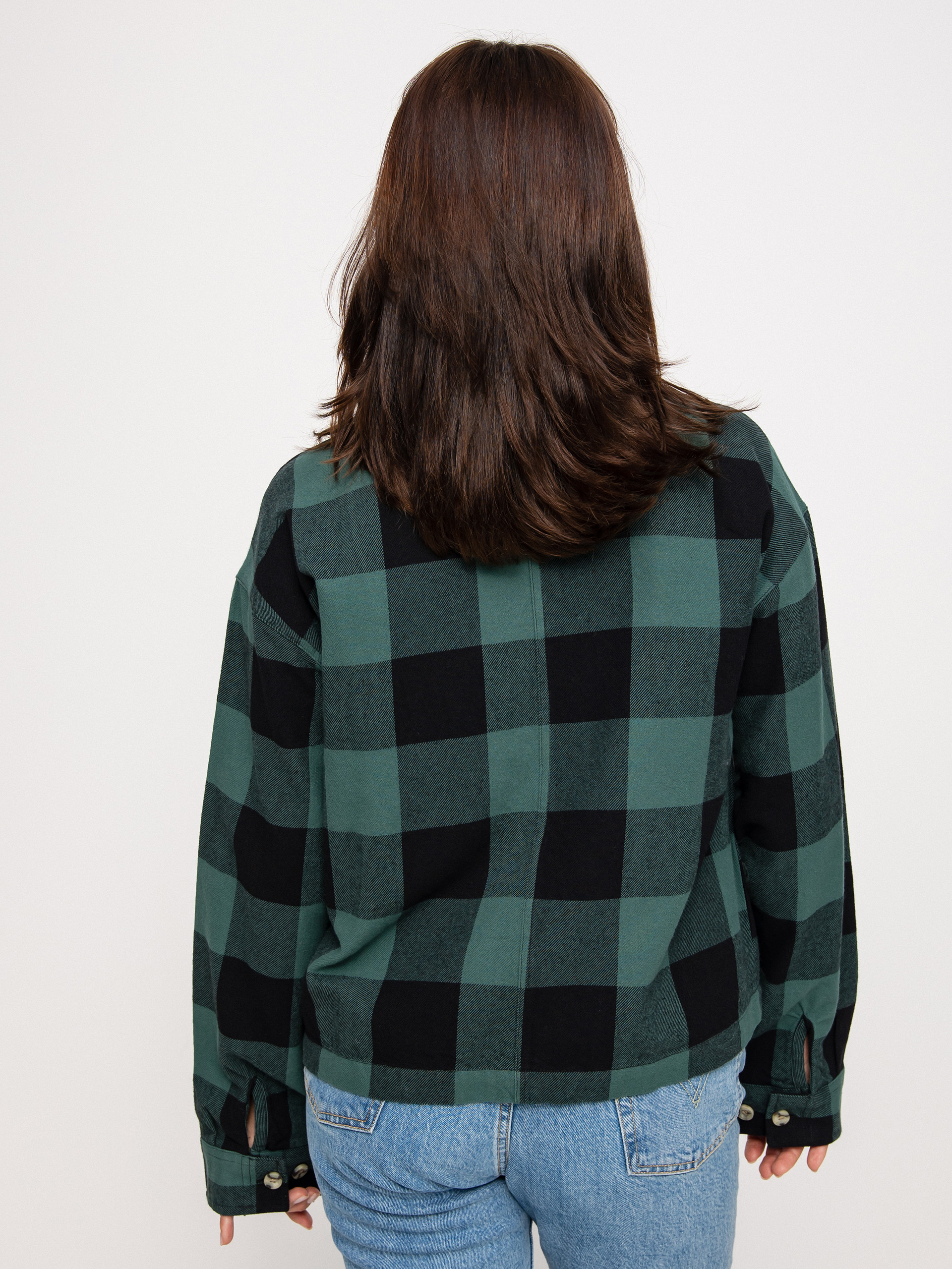 Brixton Bowery Flannel Ls Shirt Wmn (emerald)