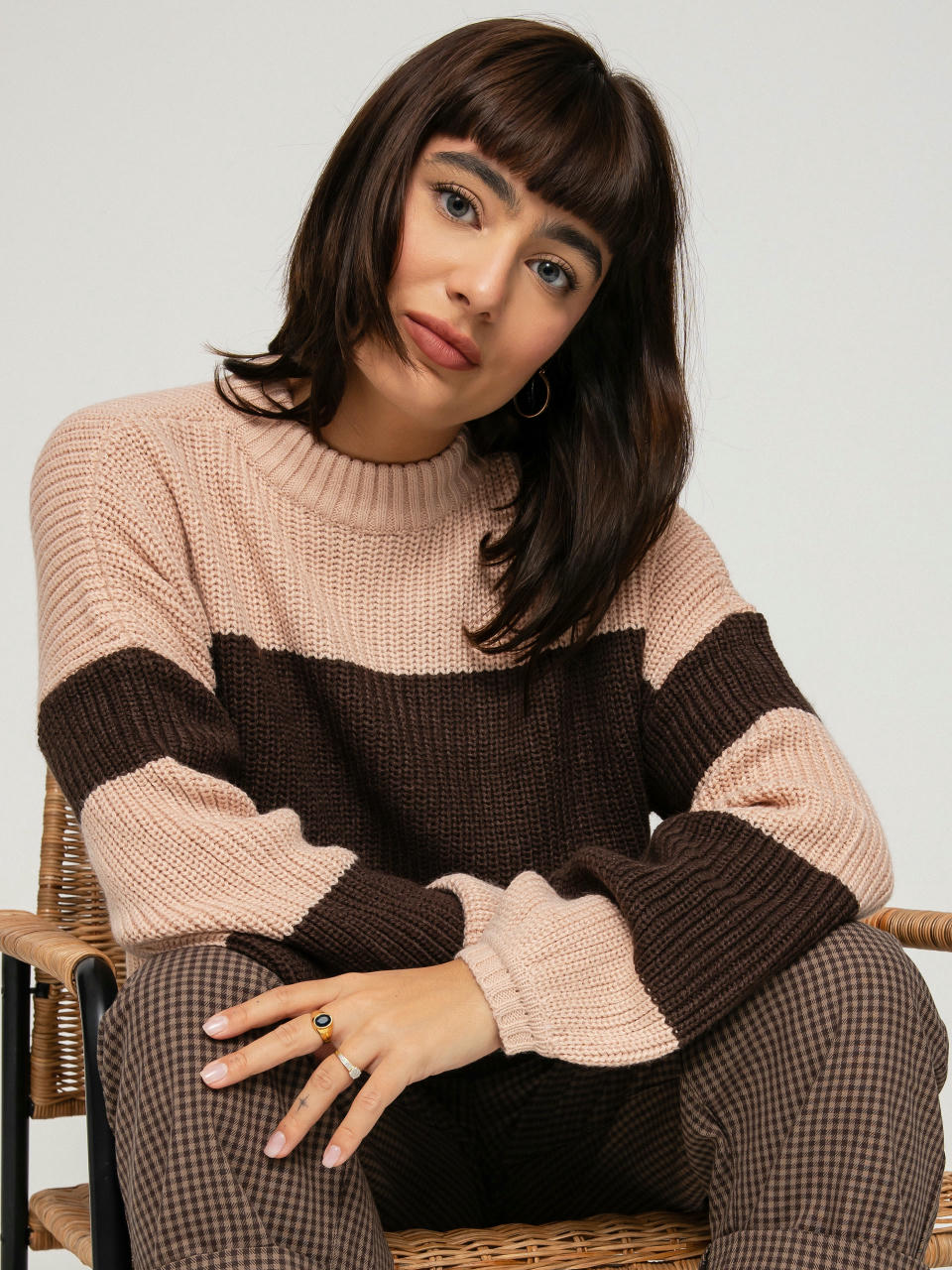 Brixton Madero Sweater Wmn (rose dust)