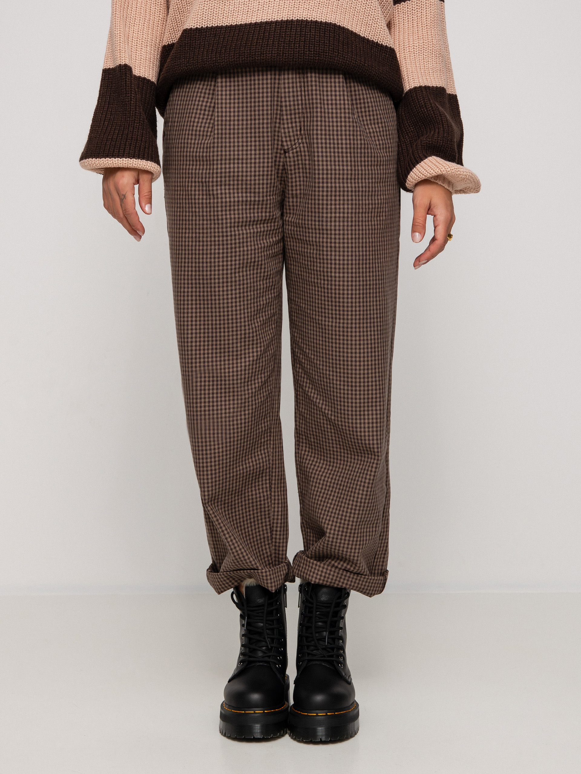 Brixton Victory Trouser Hose Wmn (pine bark gingham)