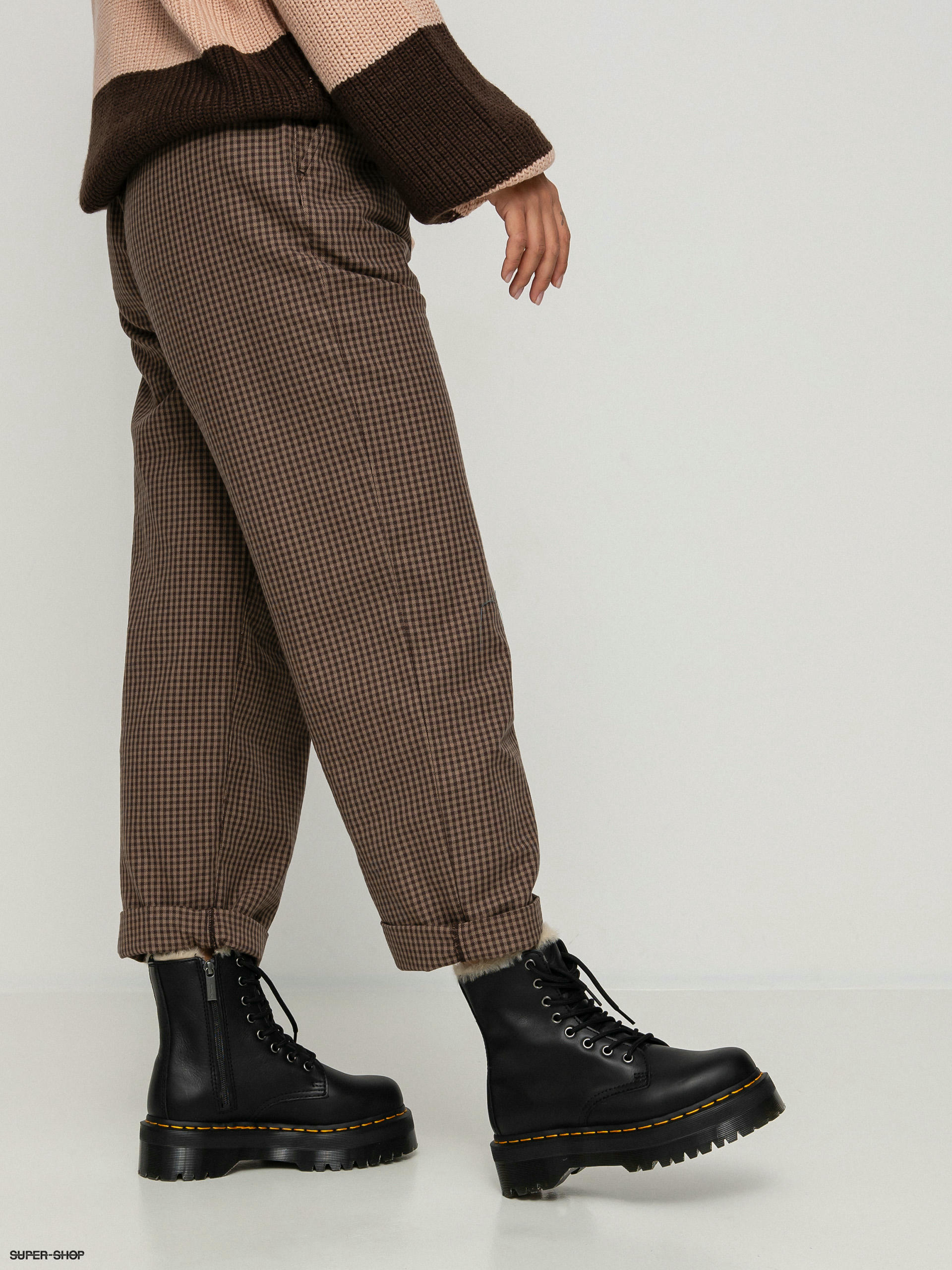 Brixton Victory Trouser Pants Wmn (pine bark gingham)