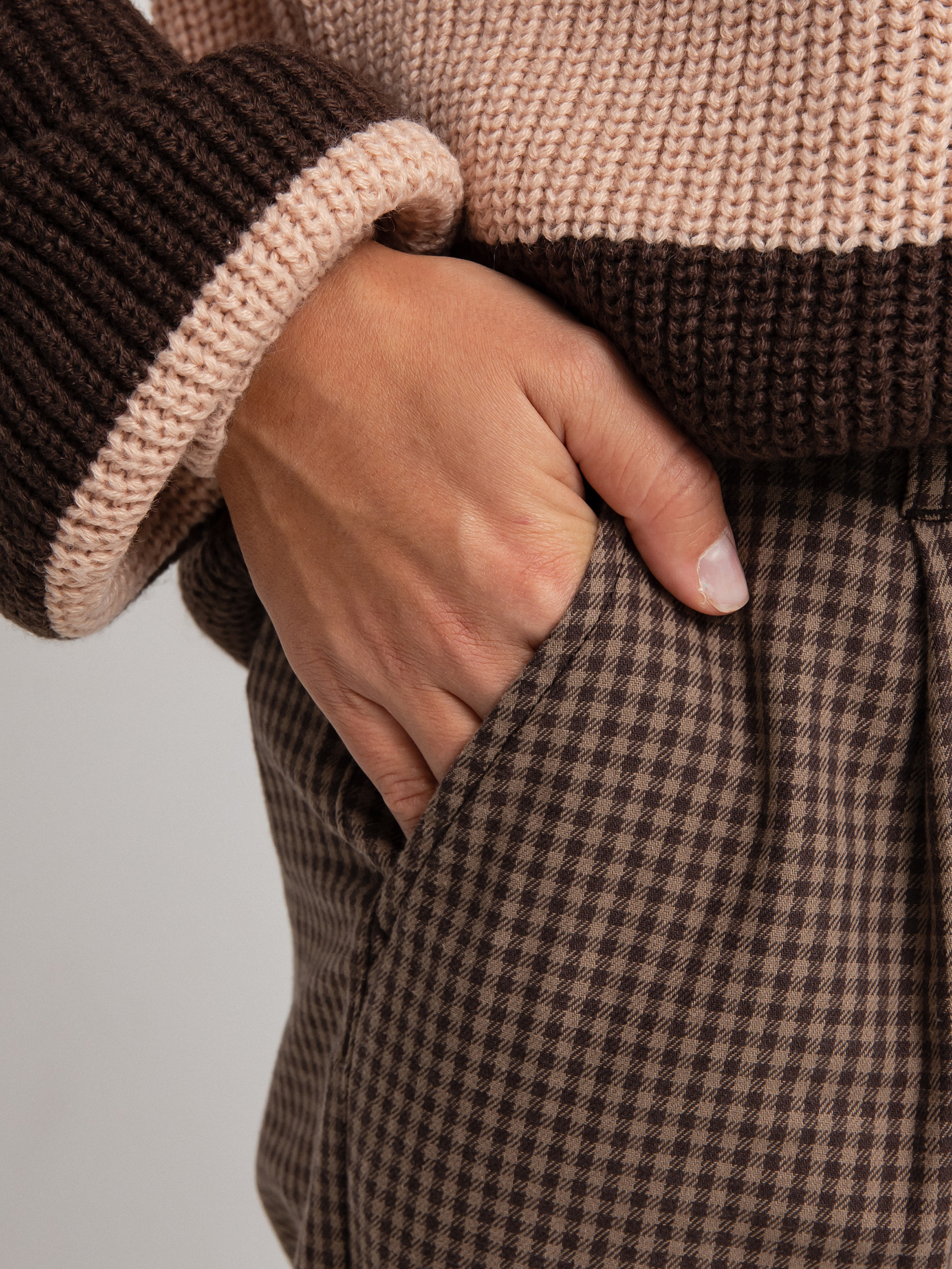 Brixton Victory Trouser Hose Wmn (pine bark gingham)