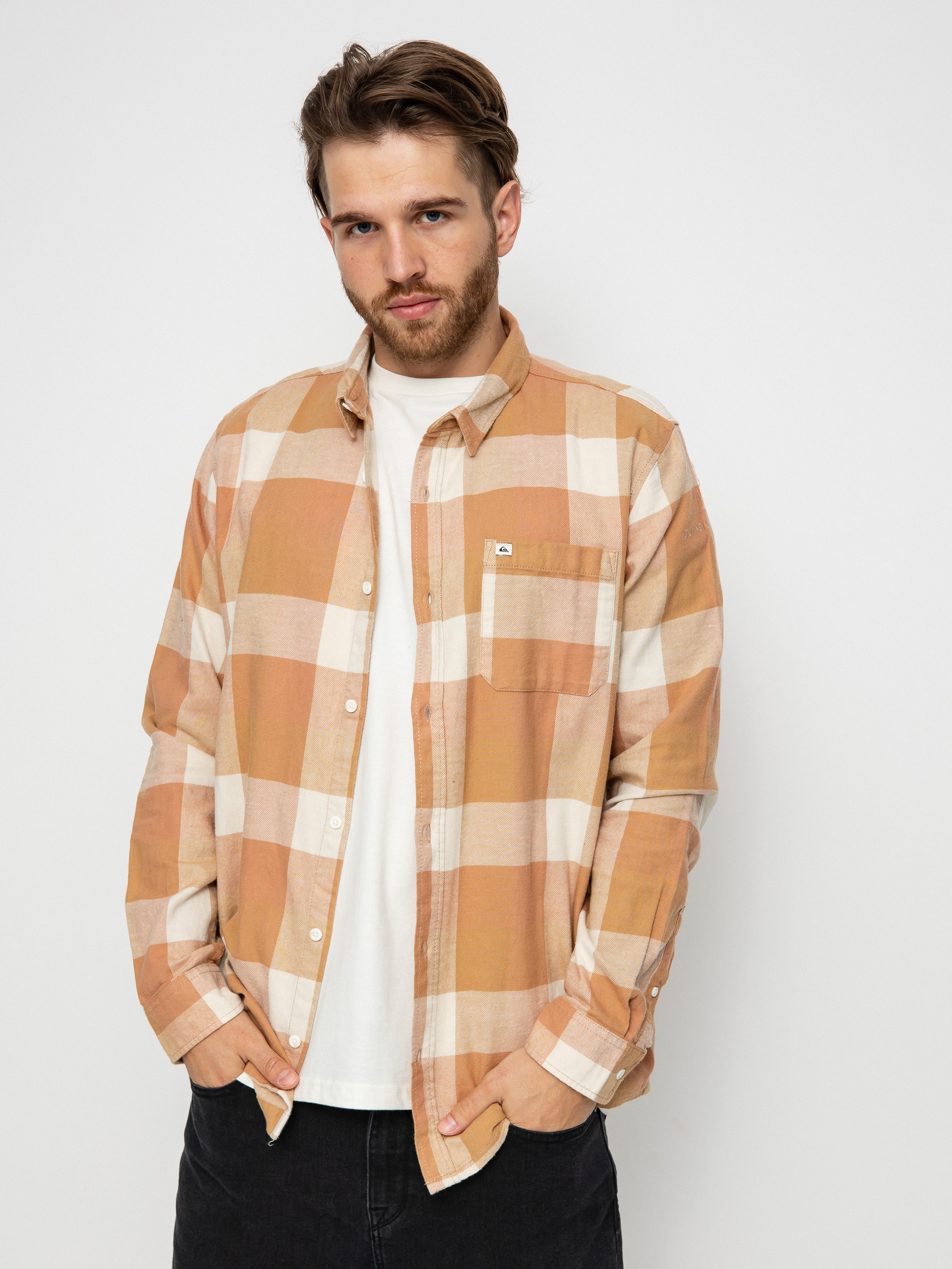 Quiksilver Motherfly Shirt (brown sugar motherfly)