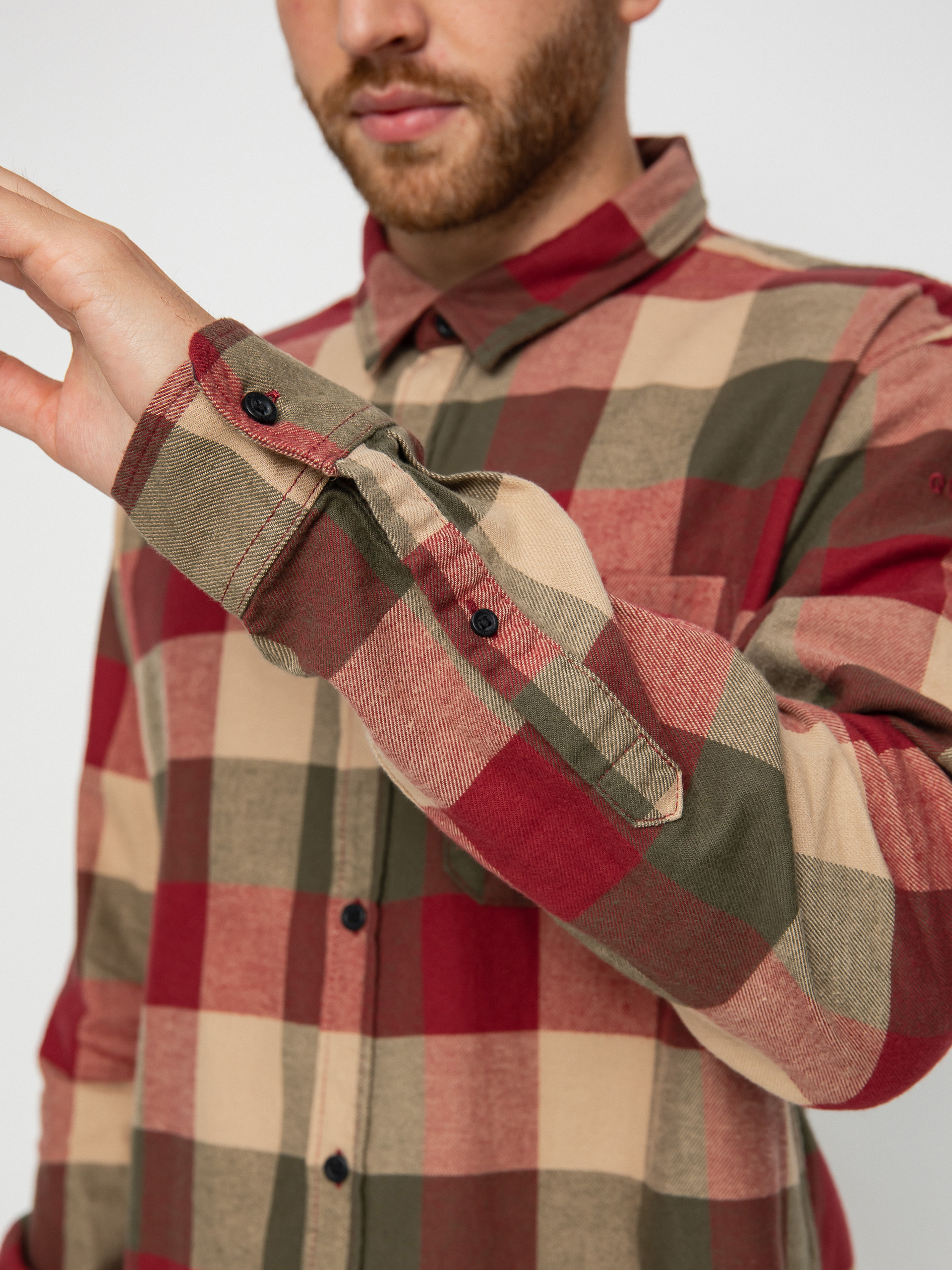 Quiksilver Motherfly Shirt (ruby wine motherfly)