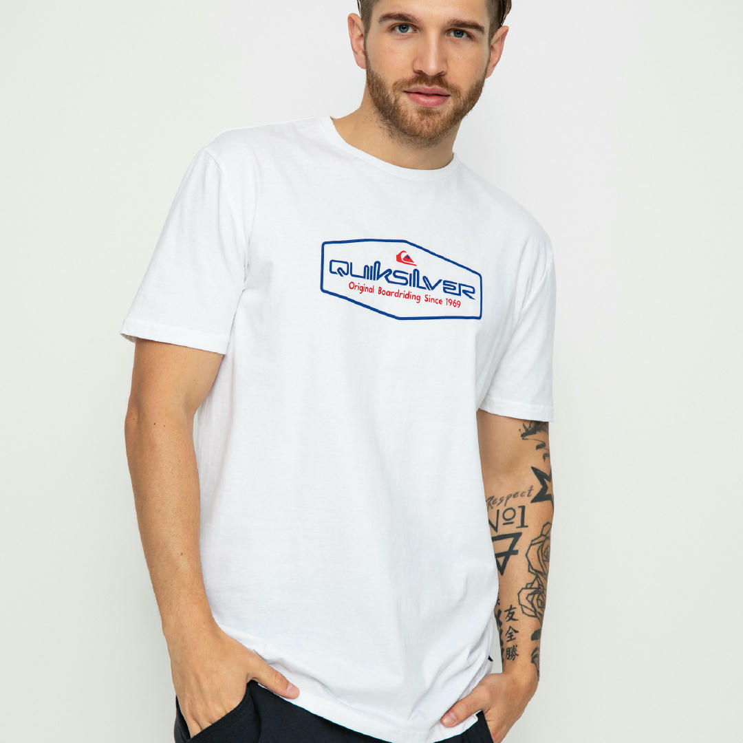 Quiksilver Omni Lockup T-shirt (white)