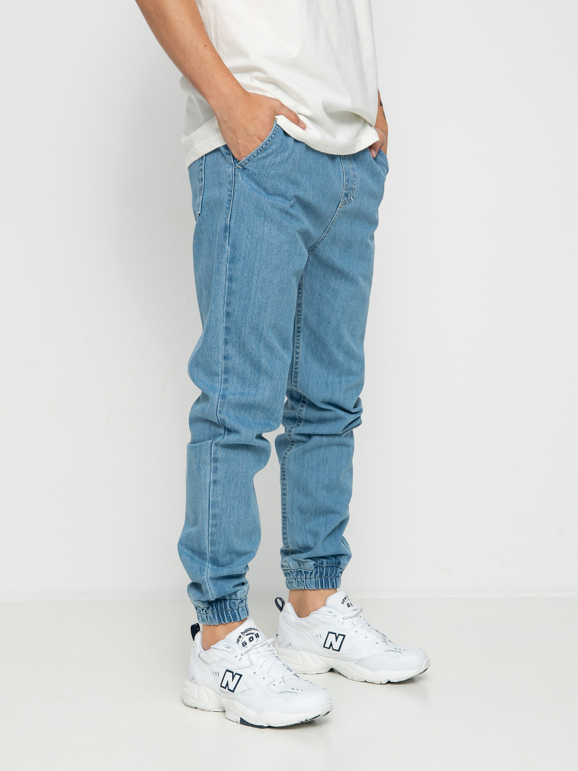 Blue 2024 jeans joggers