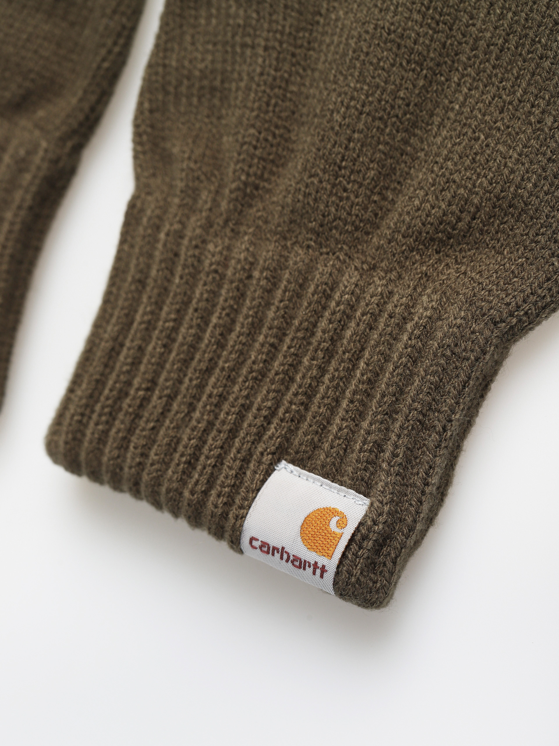 小物 Carhartt WIP Wool Knit Gloves Carhartt WIP Mitten Gloves - green (cypress)