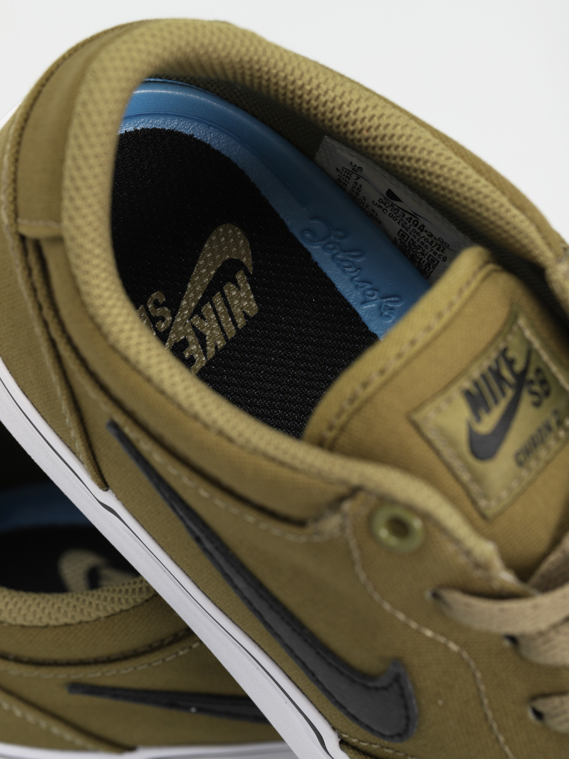 Nike SB Chron 2 Canvas Shoes (pilgrim/black pilgrim white)