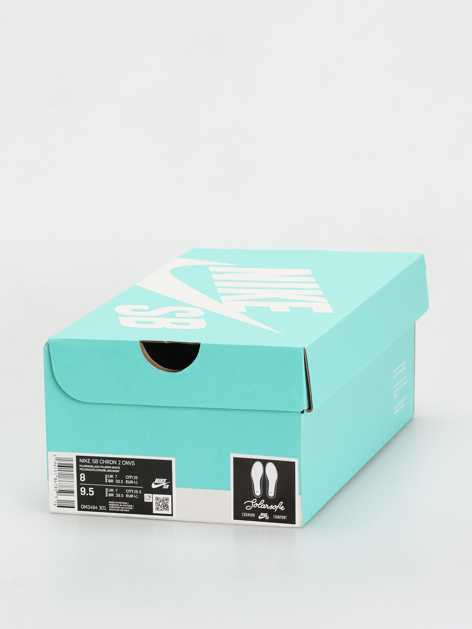 Nike SB Chron 2 Canvas Shoes (pilgrim/black pilgrim white)