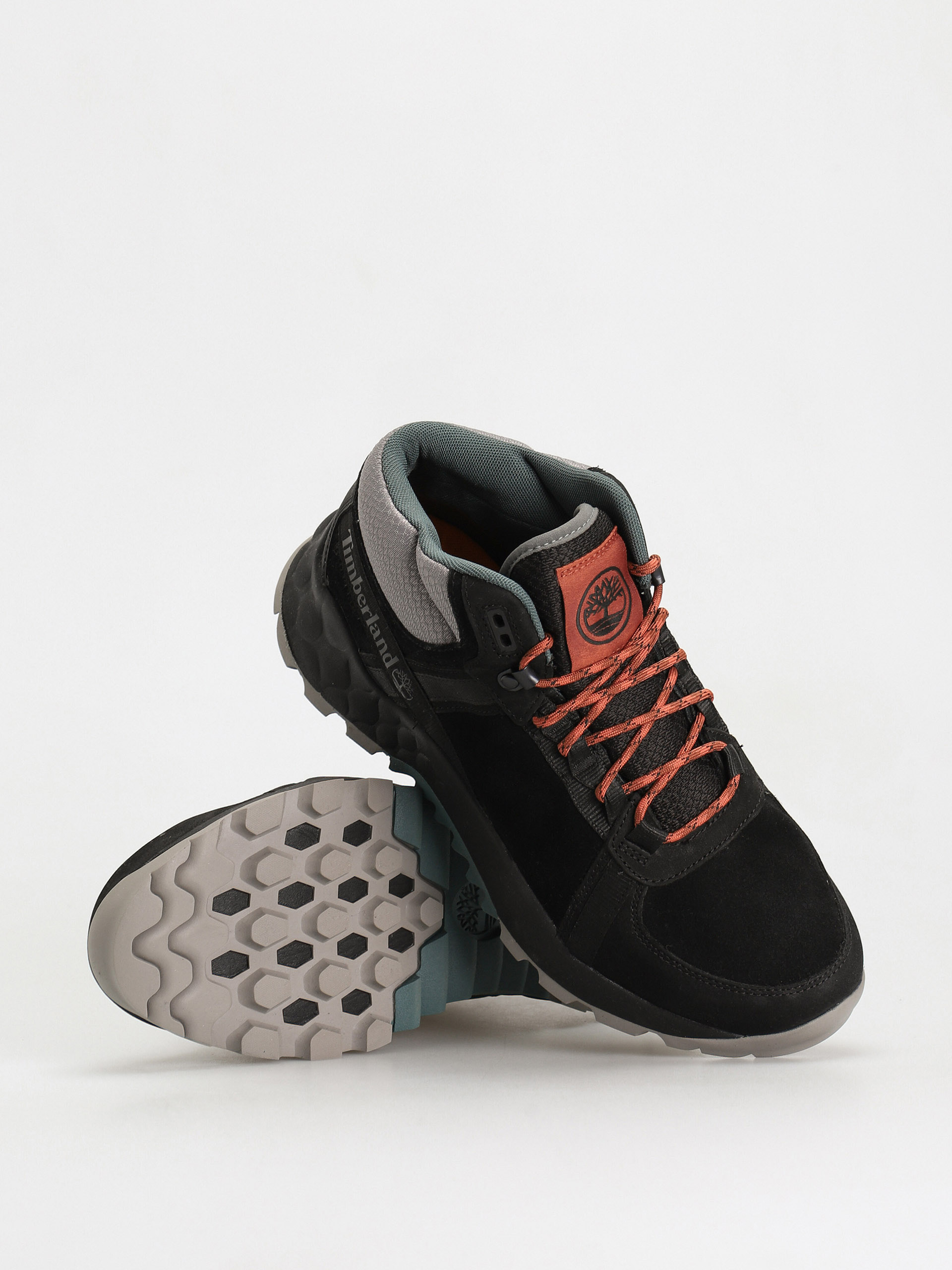 Timberland Solar Wave Lt Mid Wp Shoes (black suede)