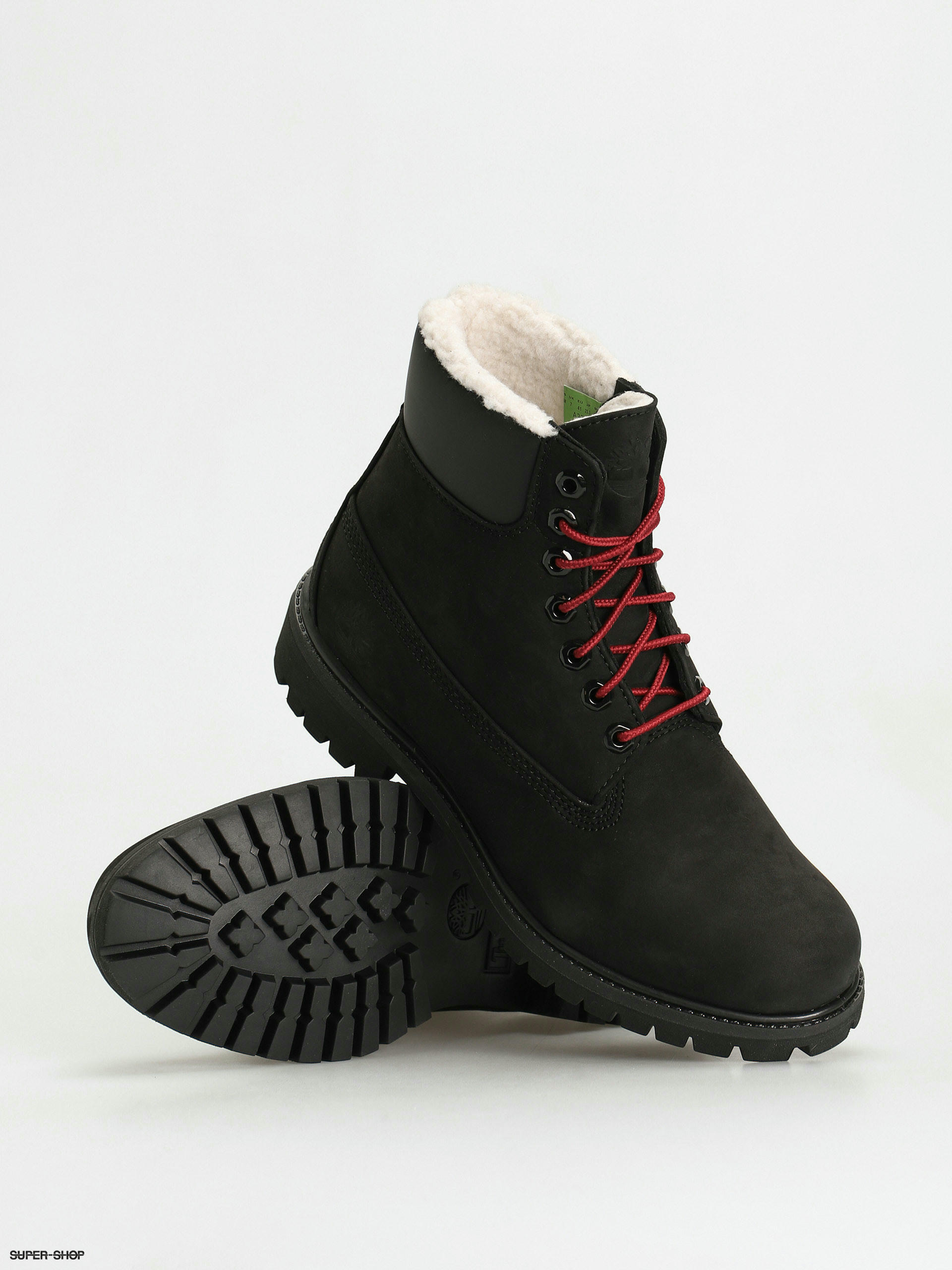 Red and hot sale grey timberlands