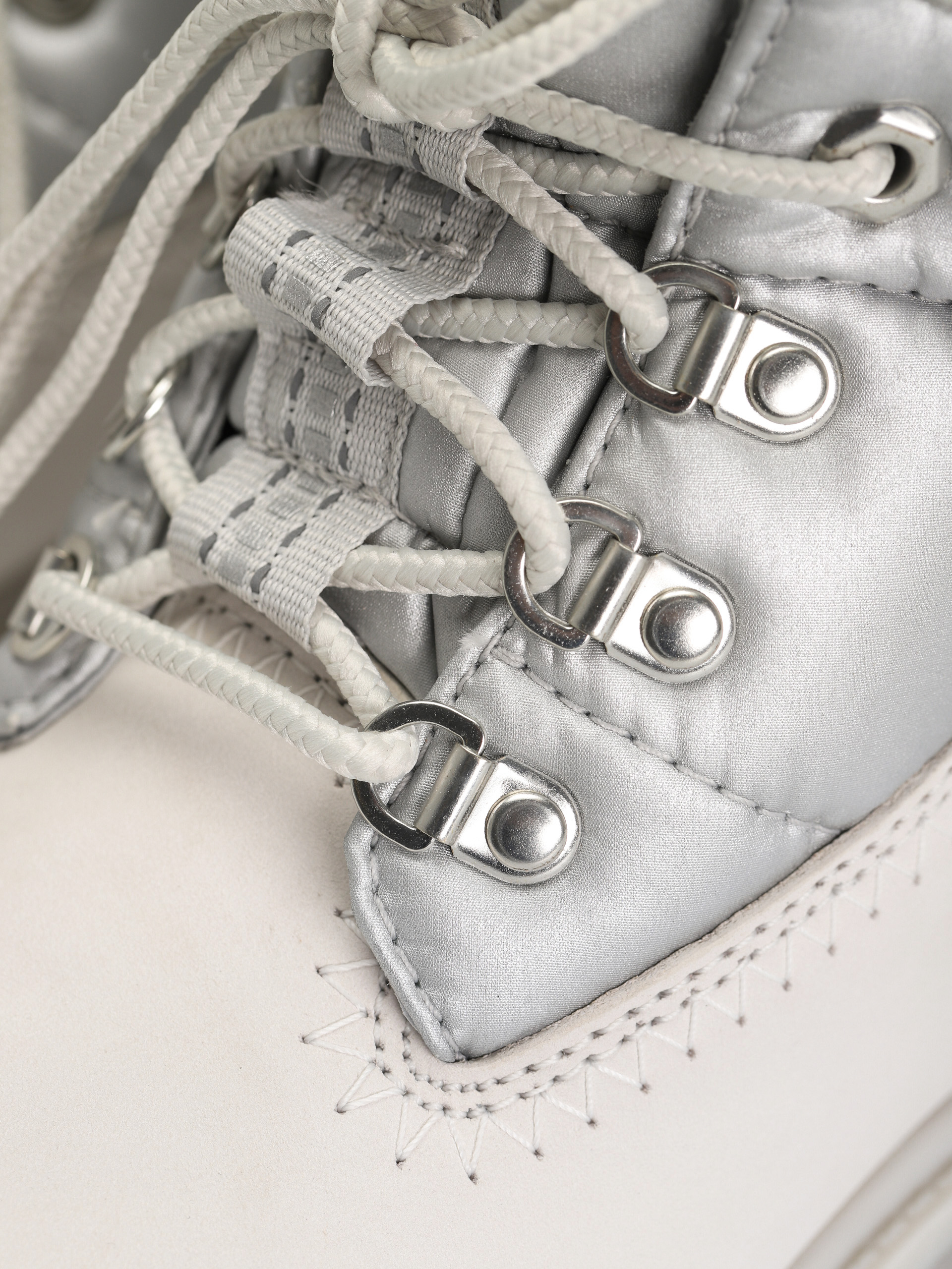 Timberland 6 Prem Puffer Bt Wp Schuhe Wmn (white nubuck/silver)