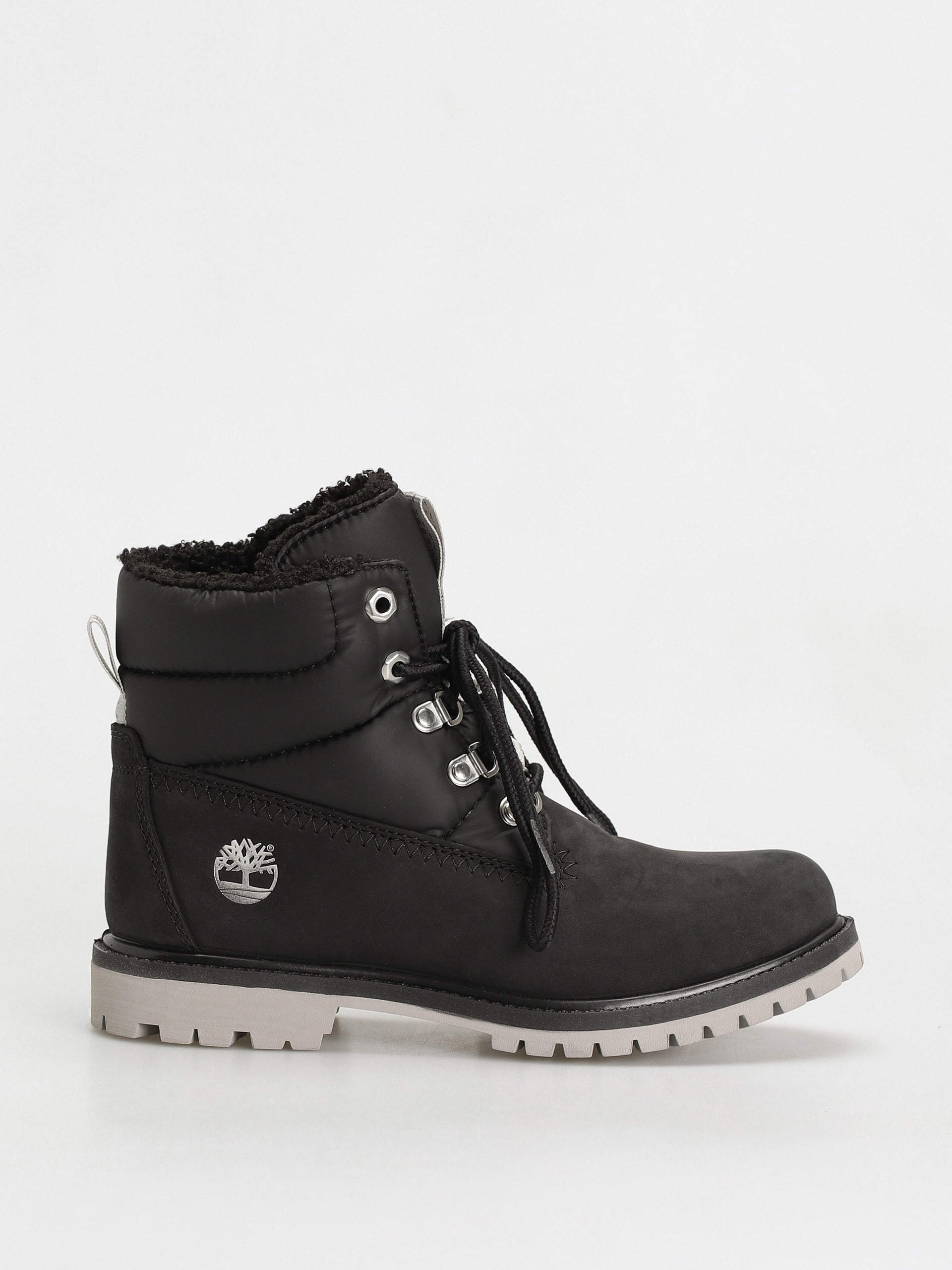 Timberland 6 Prem Puffer Bt Wp Shoes Wmn (black nubuck/silver)