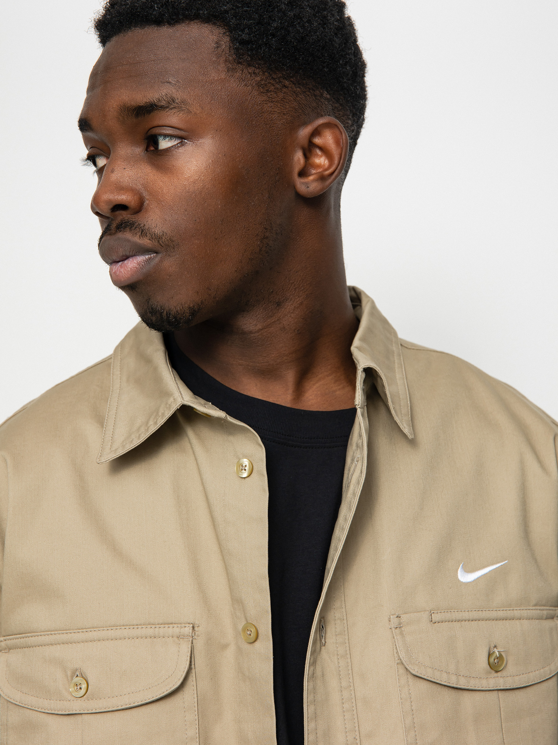 Nike SB Tanglin Ls Wvn Bttnup Shirt - beige (khaki) Nike SB Tanglin Ls Wvn Bttnup Shirt - beige (khaki)