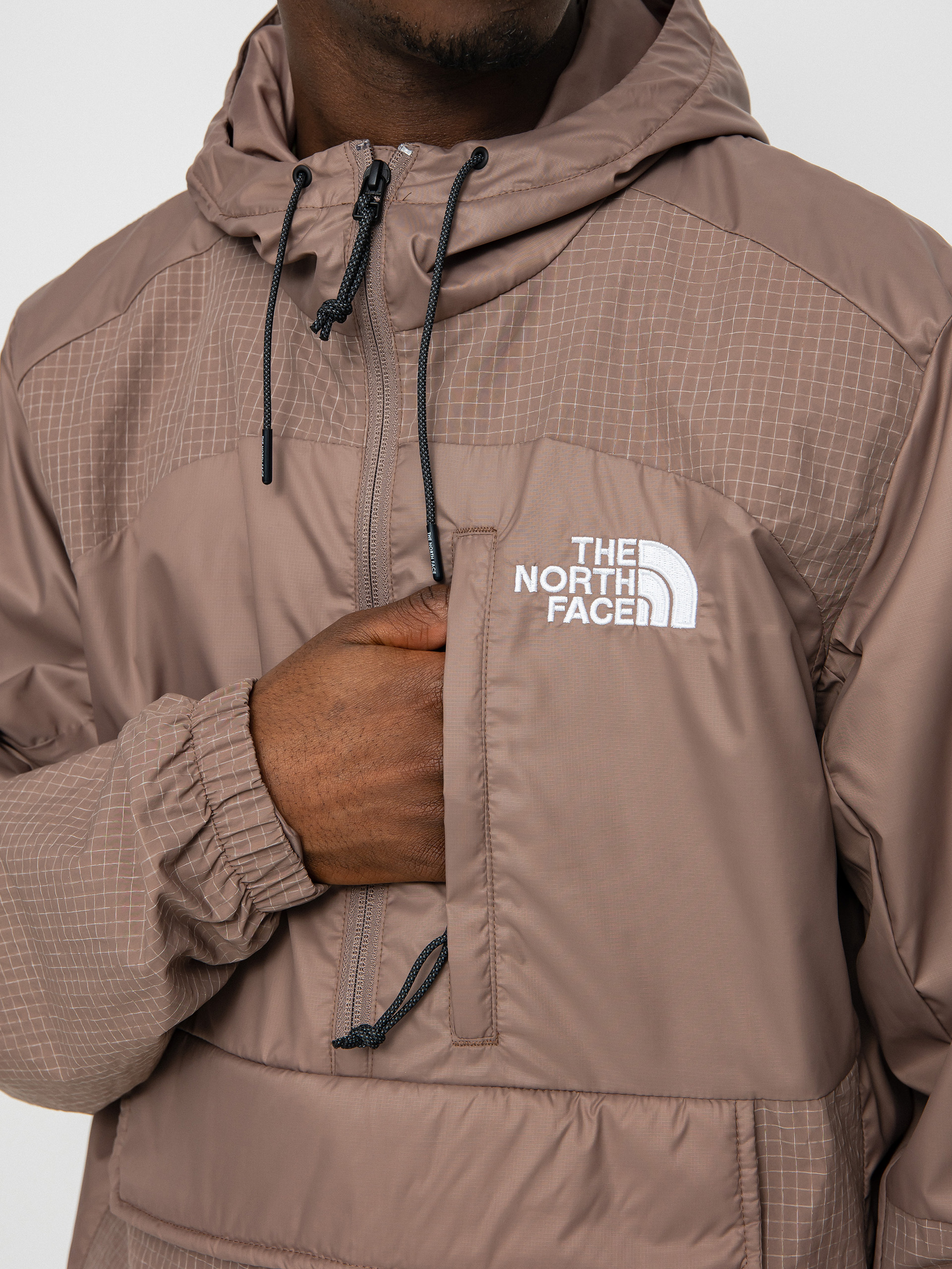 The North Face Convin Anorak Jacket (deep taupe)
